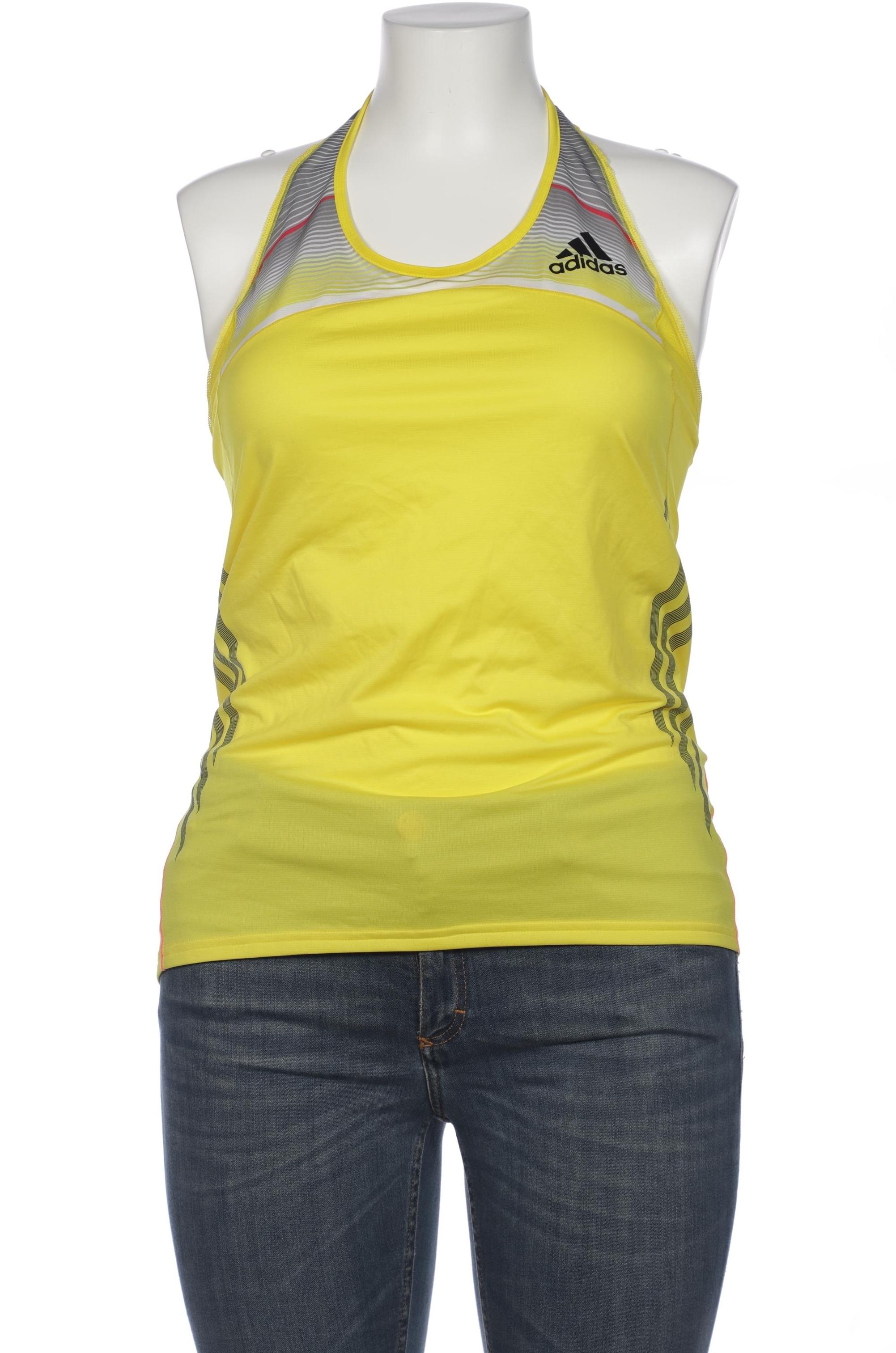 

adidas Damen Top, gelb, Gr. 44
