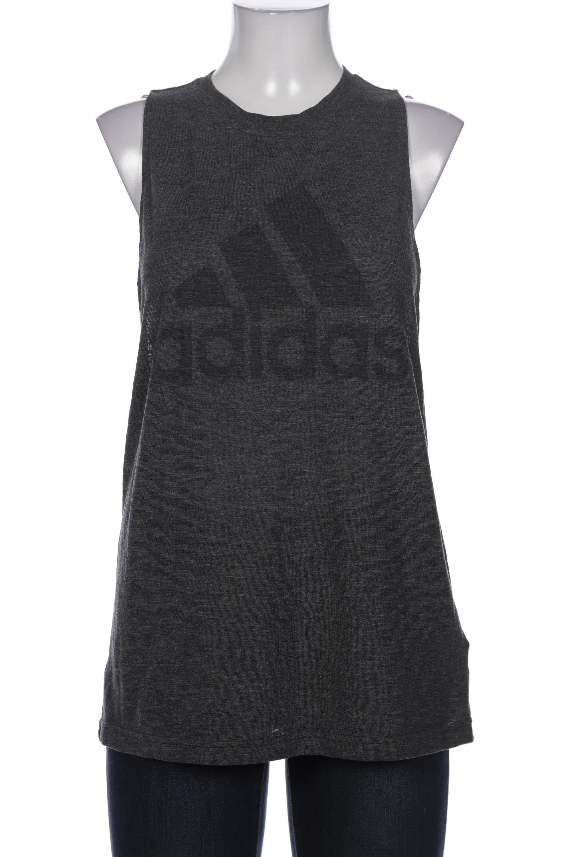 

adidas Damen Top, grau, Gr. 38