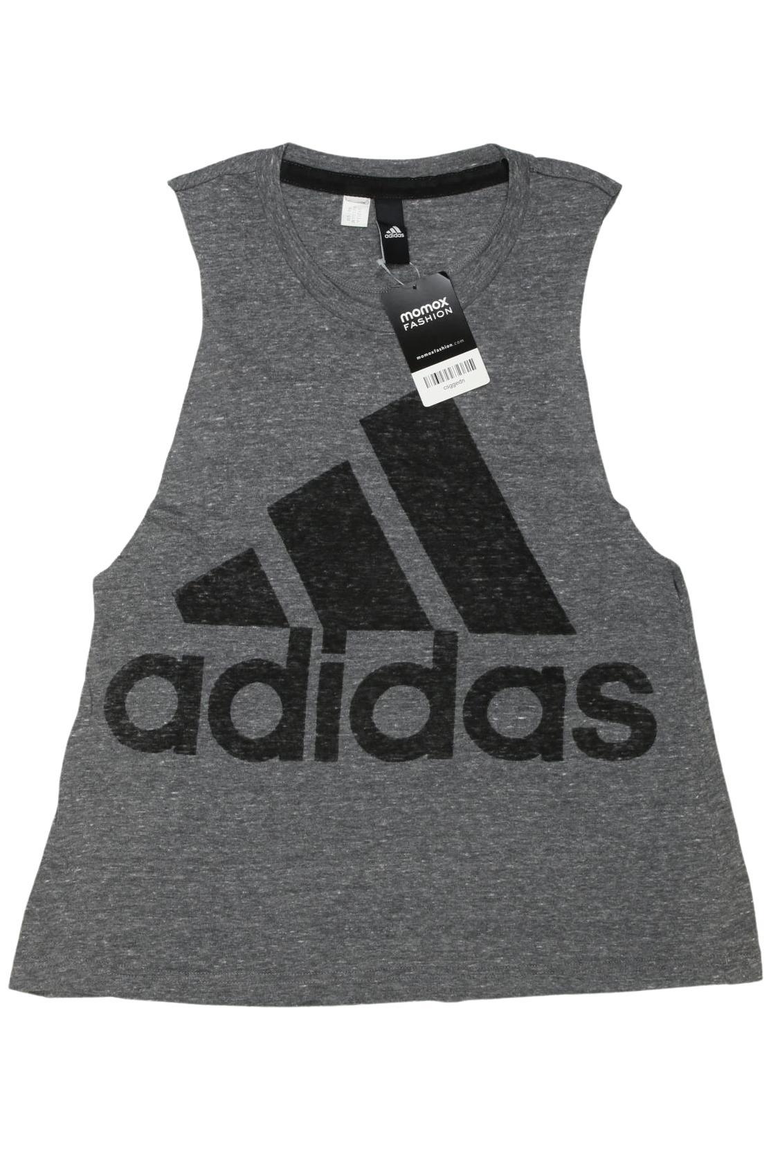 

adidas Damen Top, grau, Gr. 36