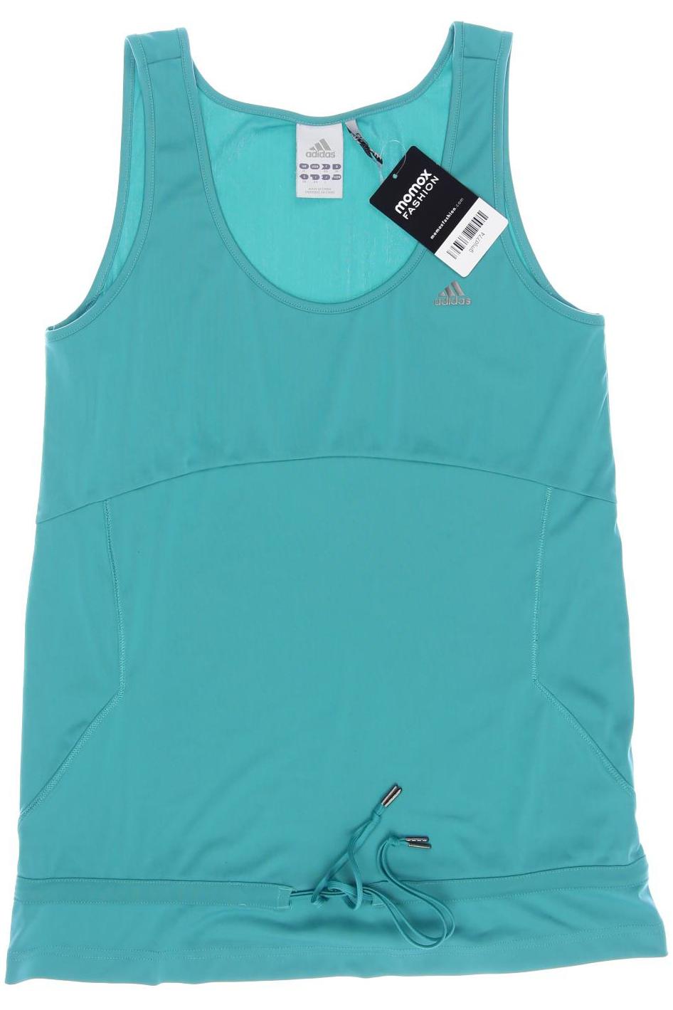 

adidas Damen Top, türkis, Gr. 38