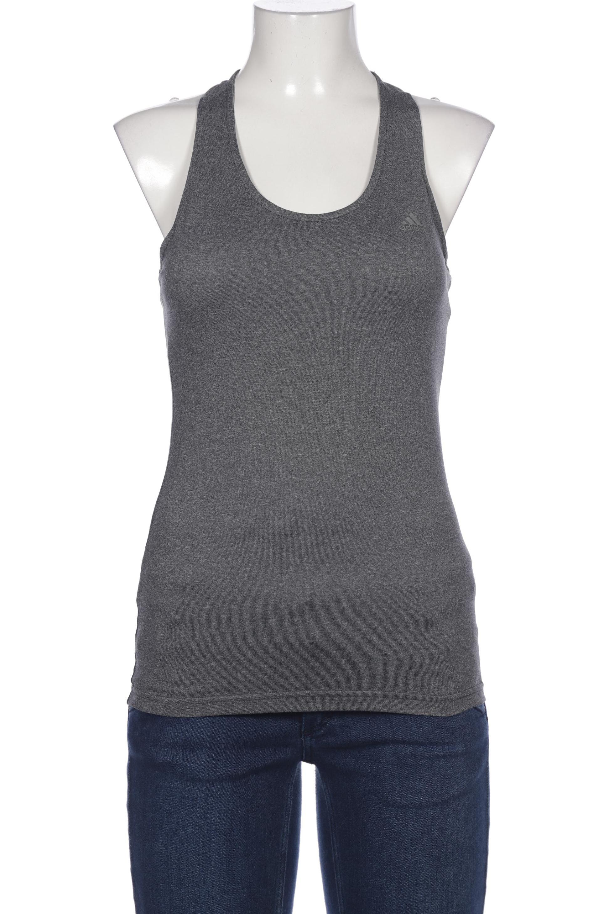 

adidas Damen Top, grau, Gr. 36
