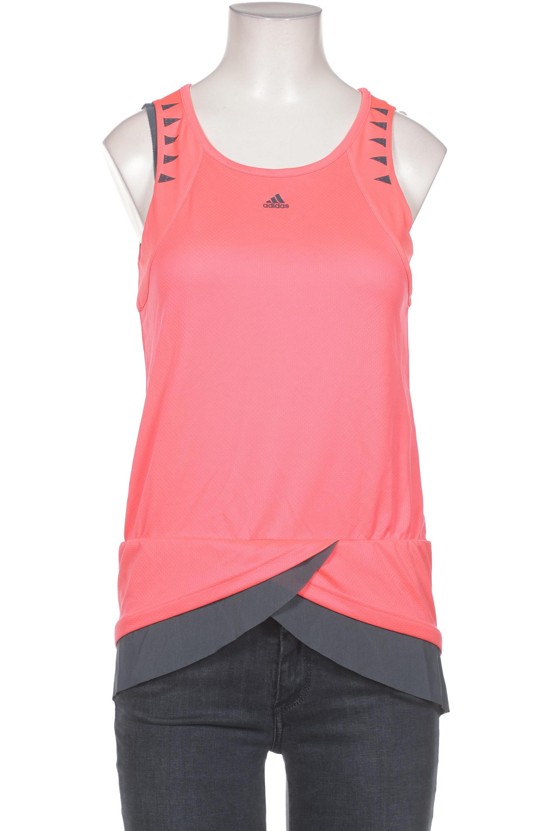 

adidas Damen Top, neon, Gr. 36