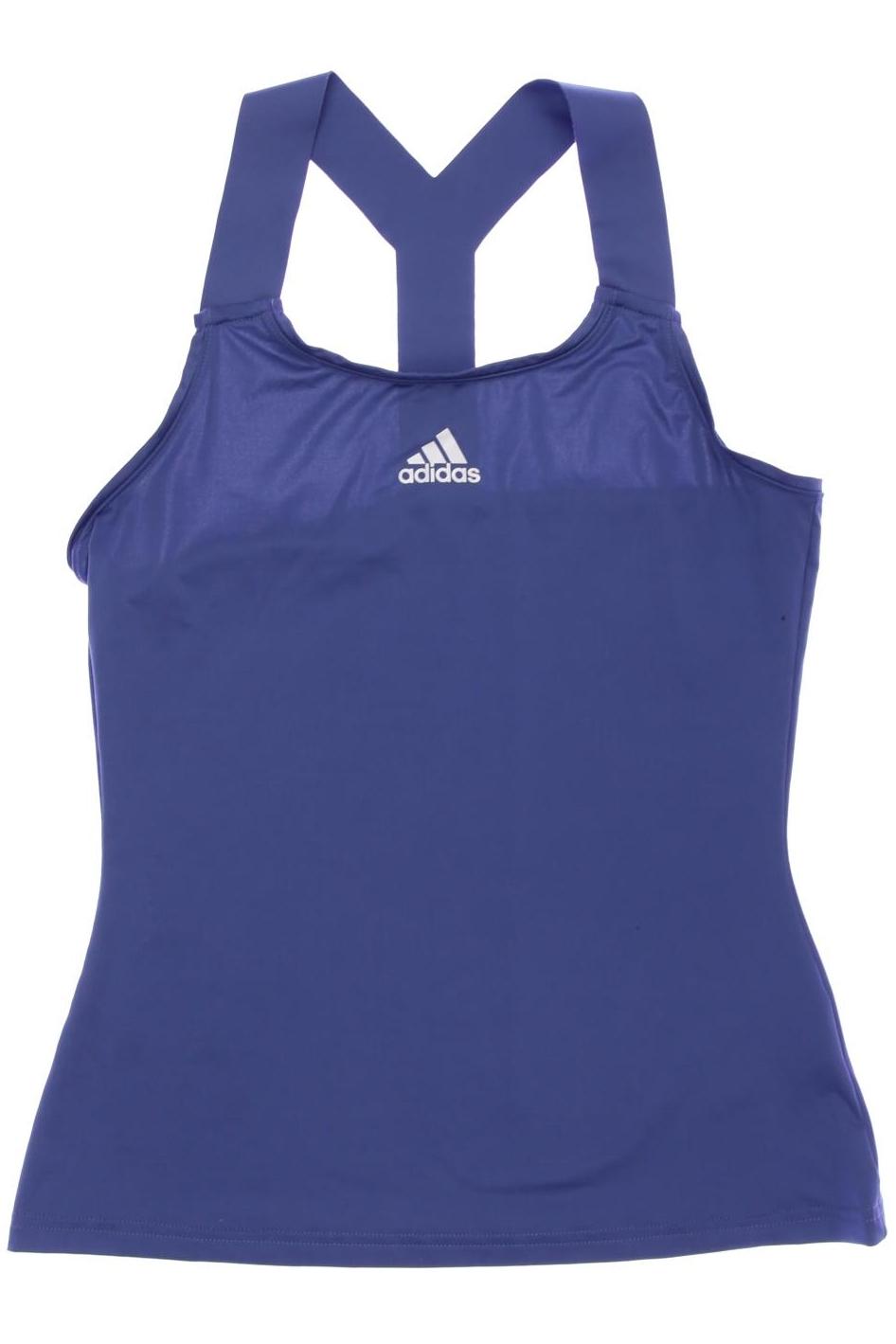 

adidas Damen Top, blau, Gr. 34