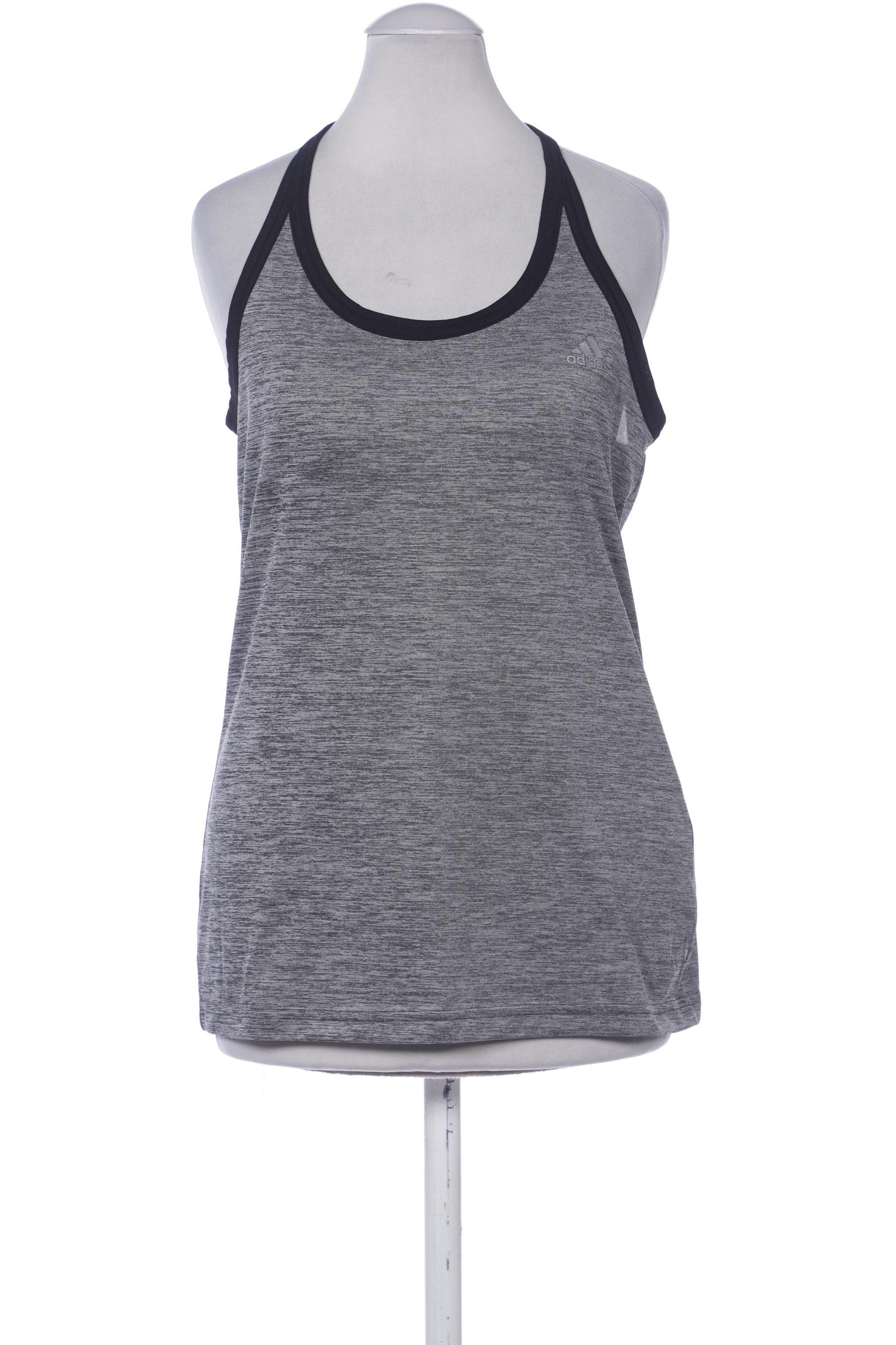 

adidas Damen Top, grau, Gr. 34