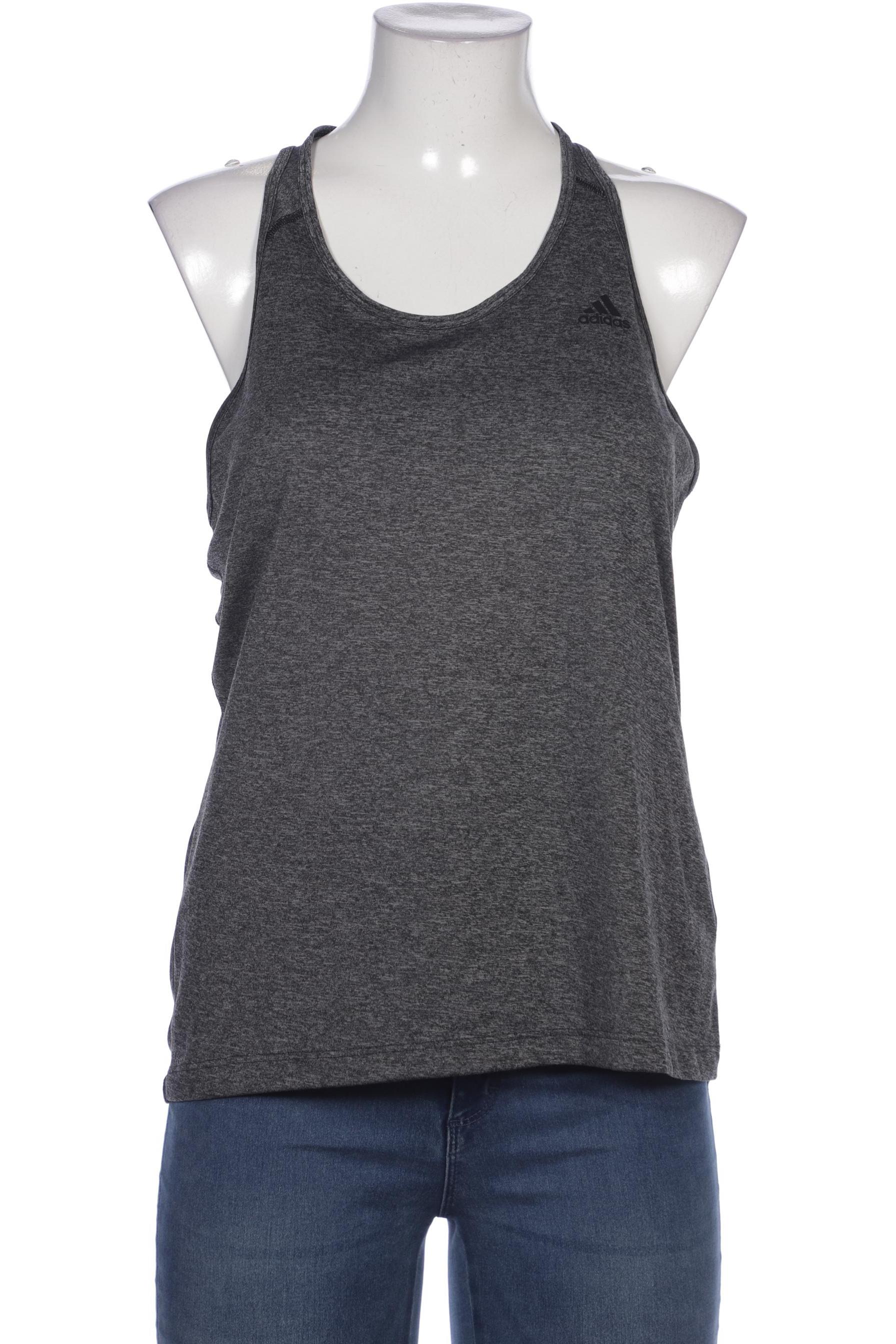

adidas Damen Top, grau, Gr. 42