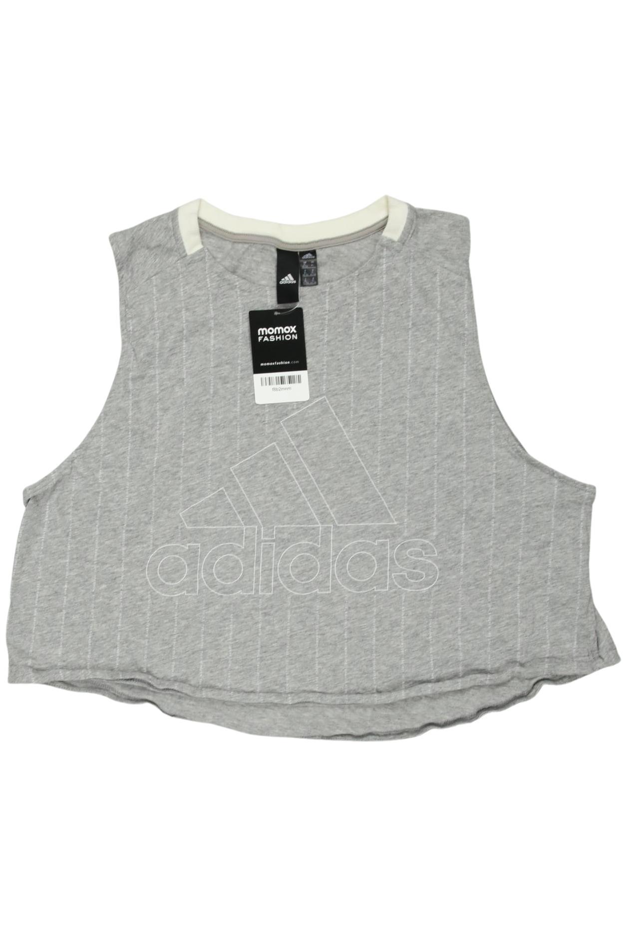 

adidas Damen Top, grau, Gr. 44