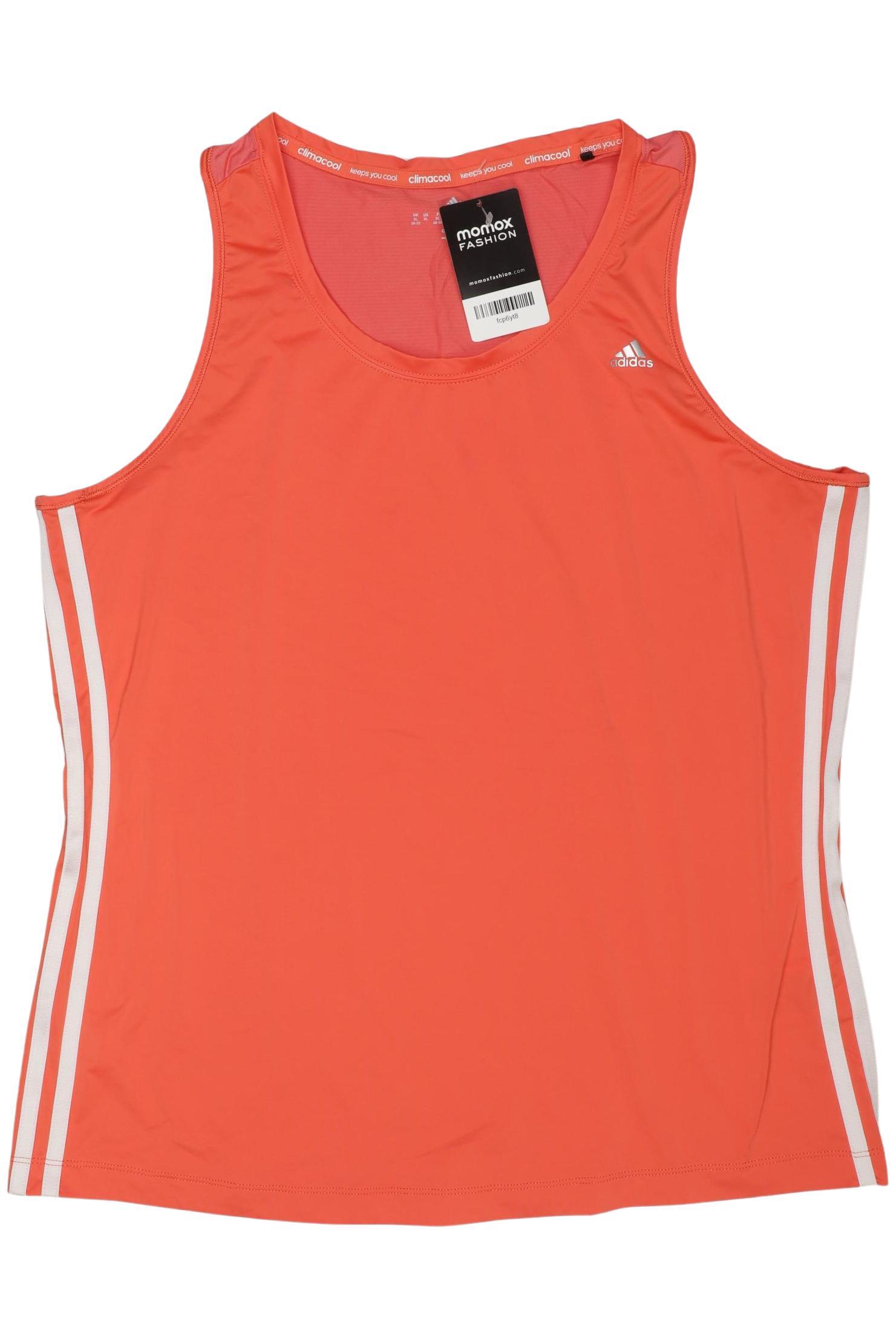 

adidas Damen Top, orange, Gr. 44