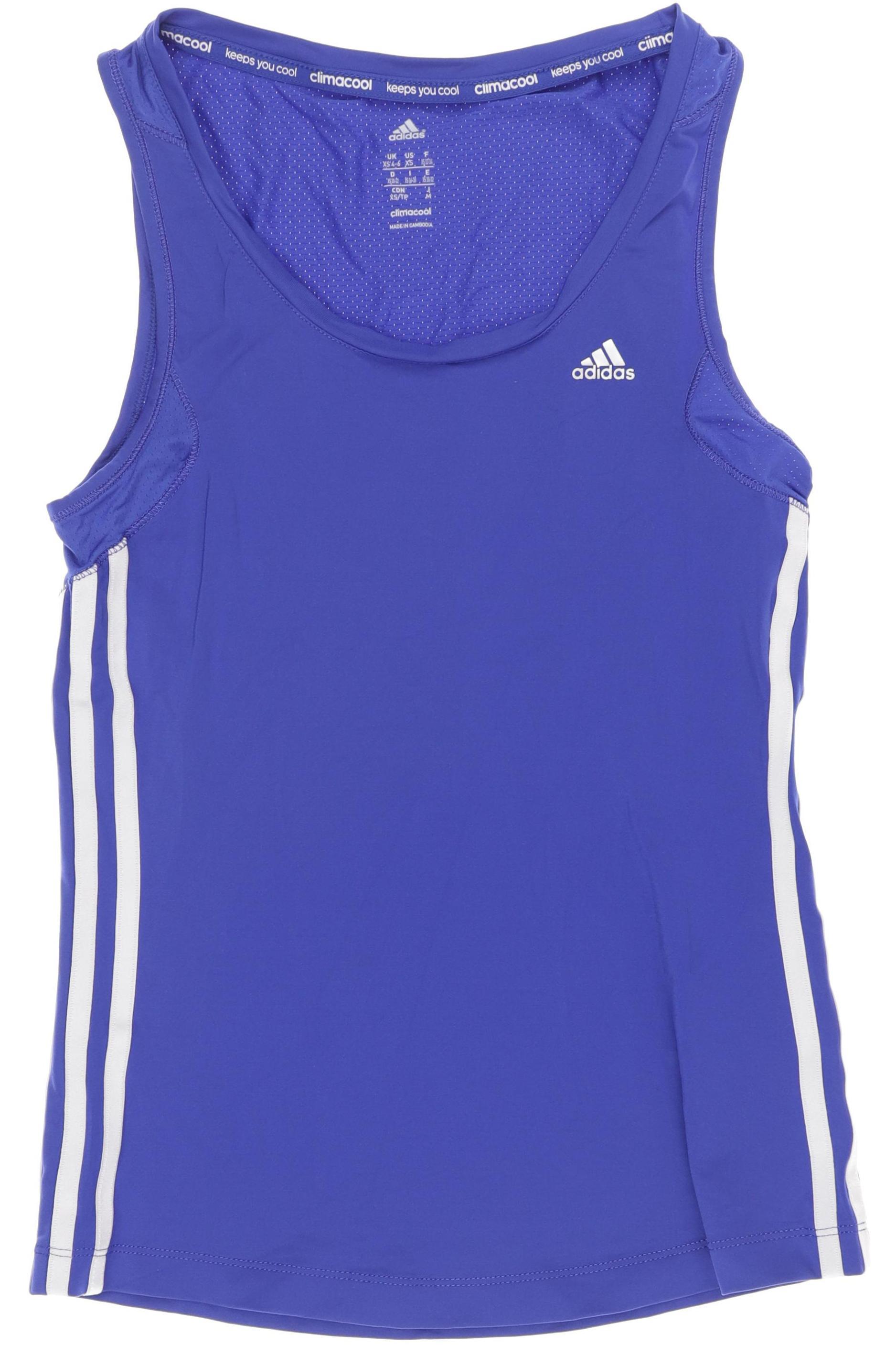 

adidas Damen Top, blau, Gr.