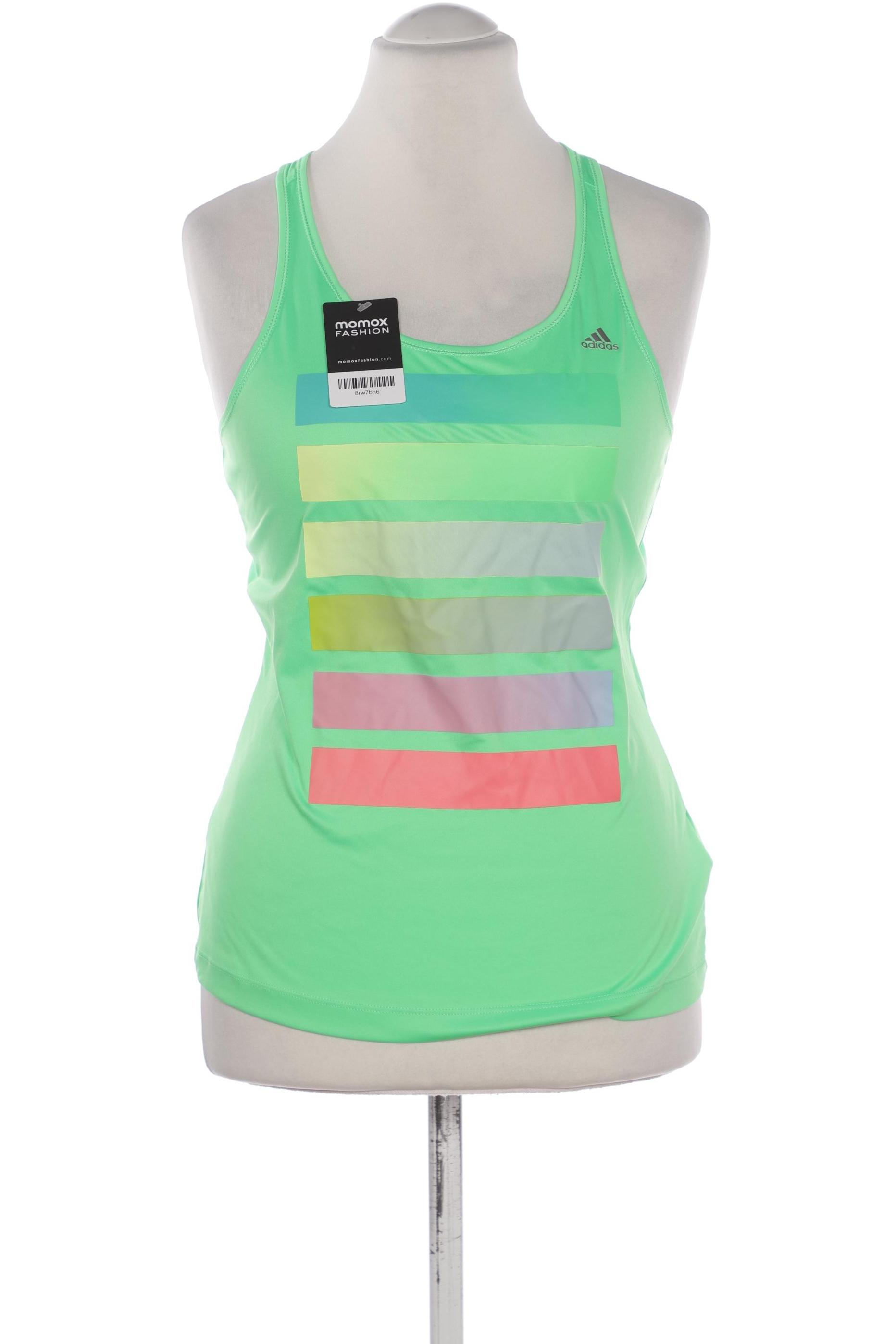

adidas Damen Top, neon, Gr. 38