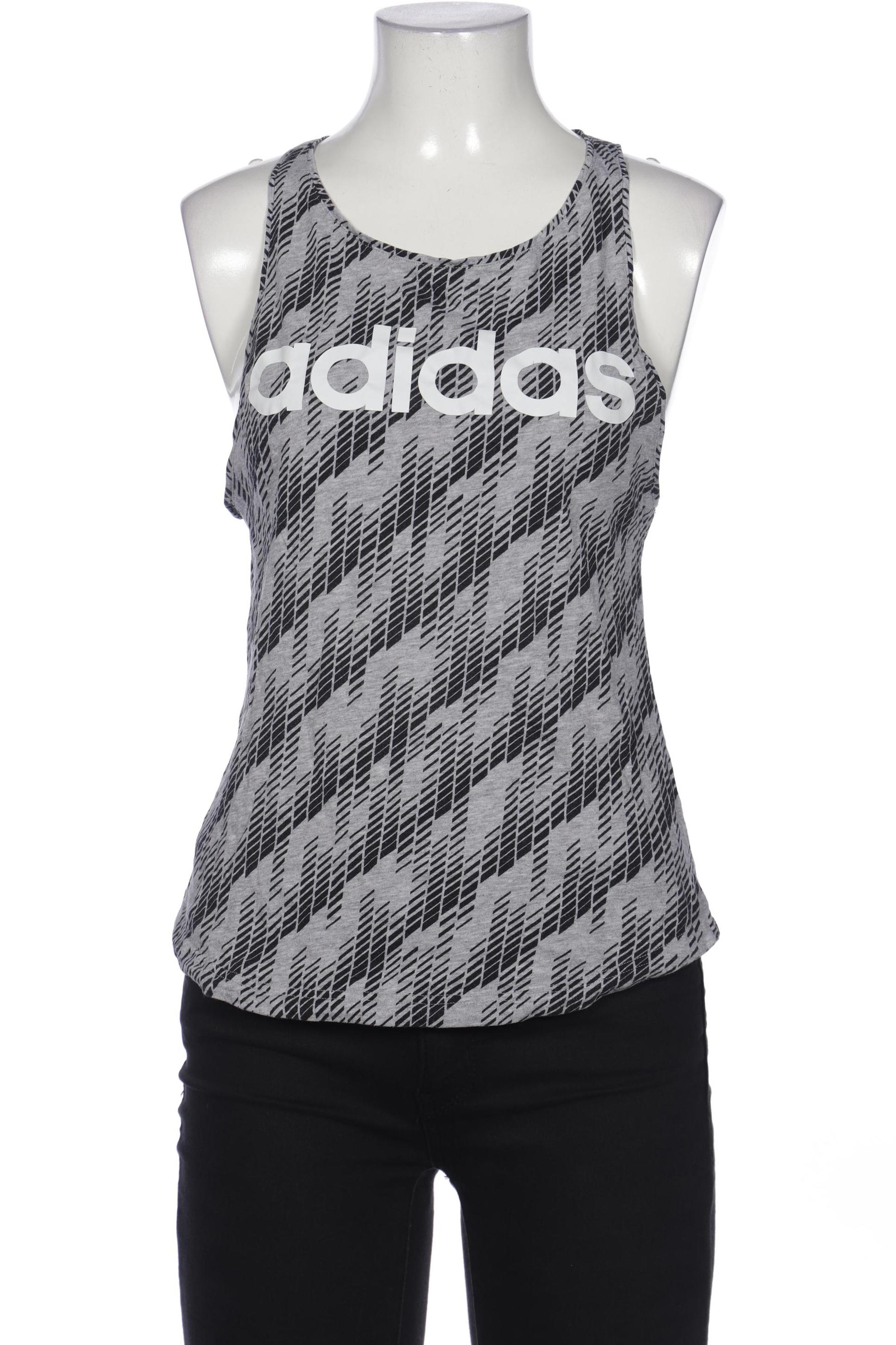 

adidas Damen Top, grau, Gr. 34