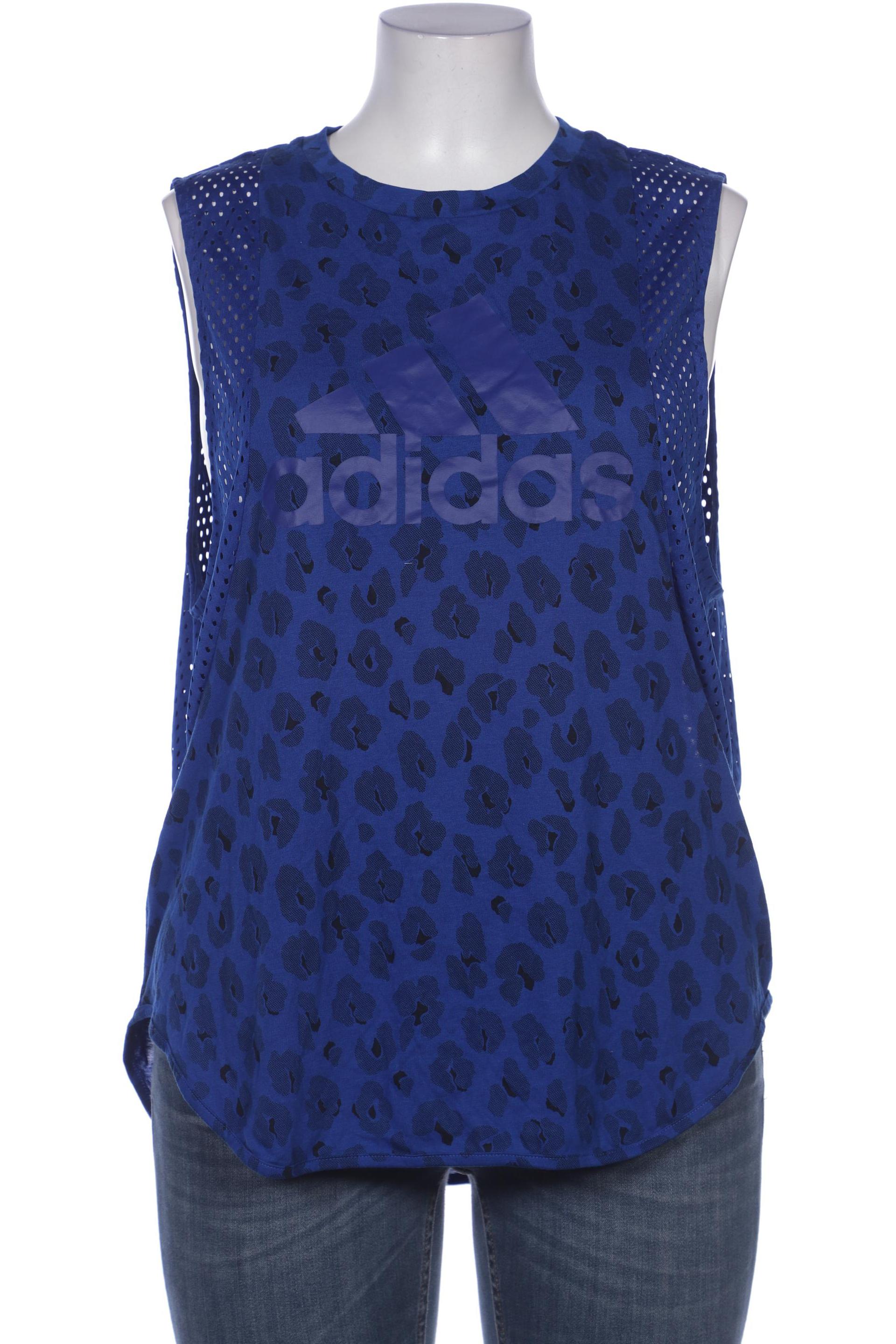 

adidas Damen Top, blau, Gr. 44