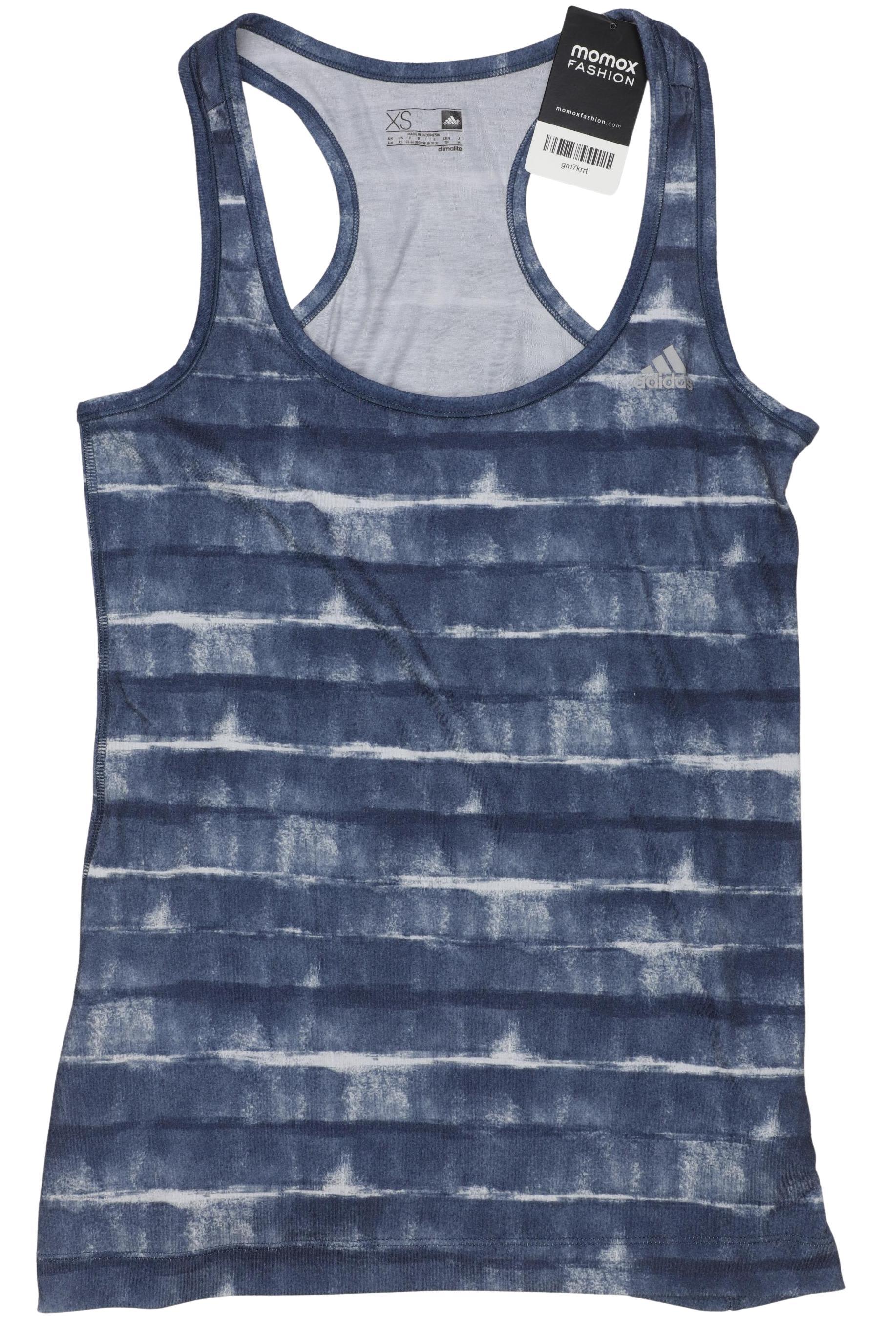 

adidas Damen Top, blau, Gr. 34