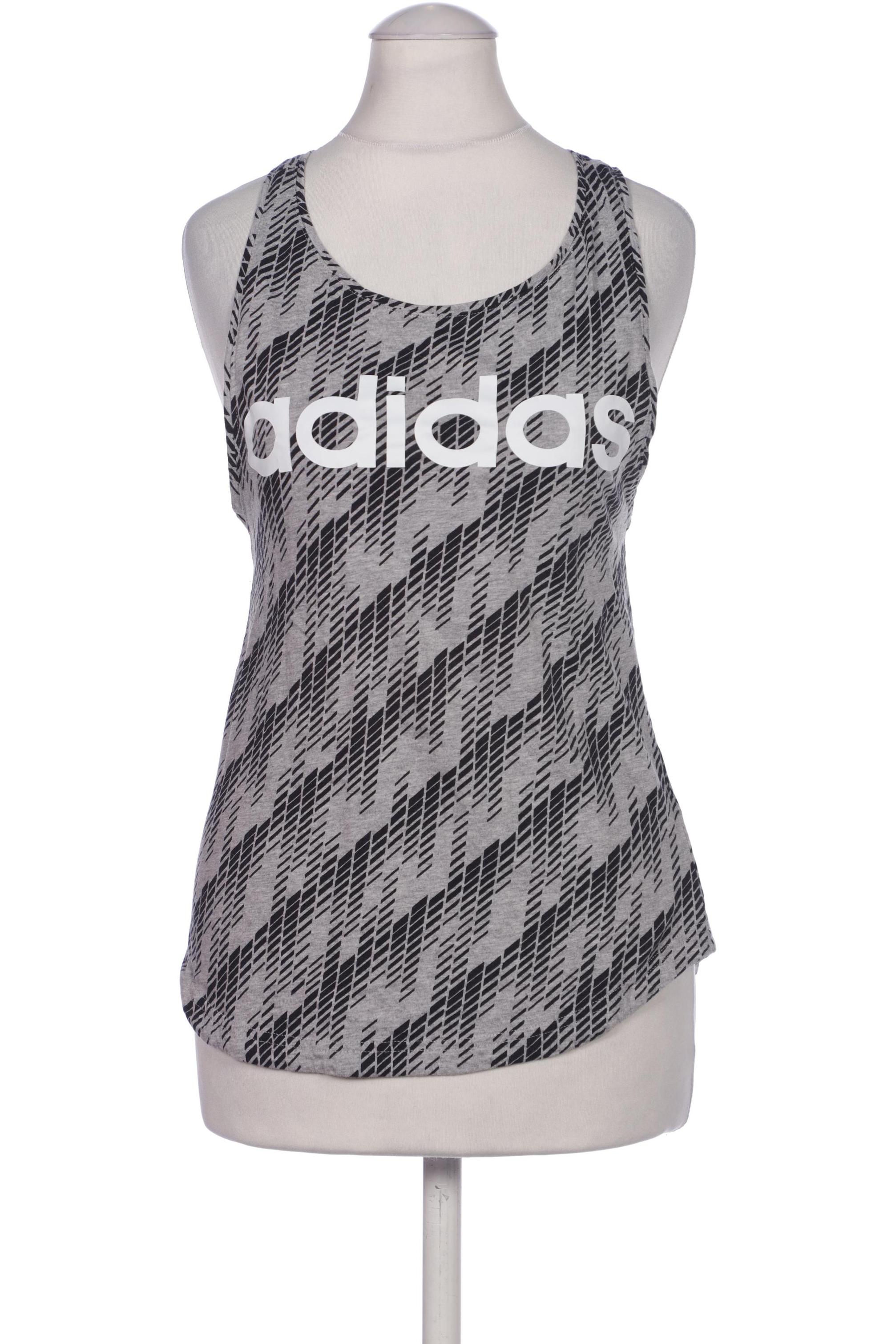 

adidas Damen Top, grau, Gr. 32