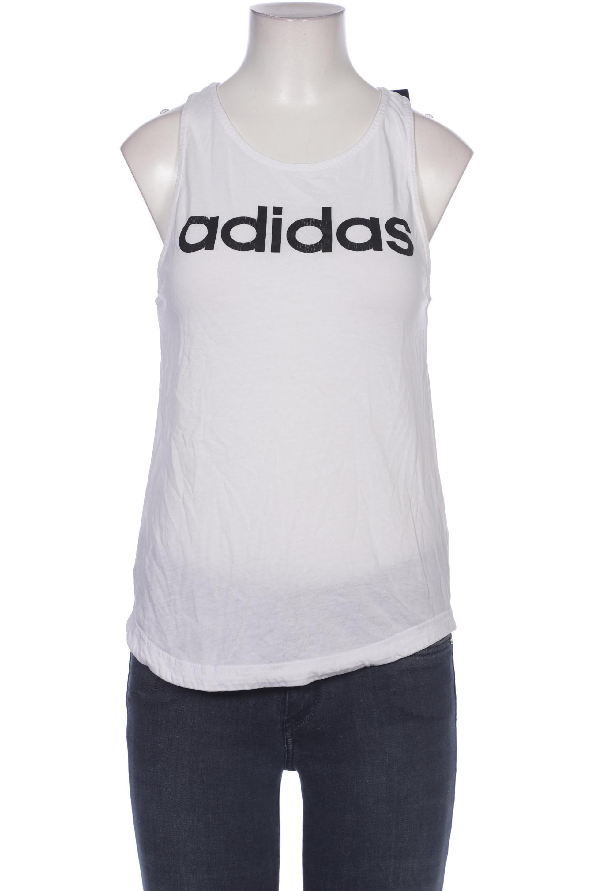 

adidas Damen Top, weiß, Gr. 34