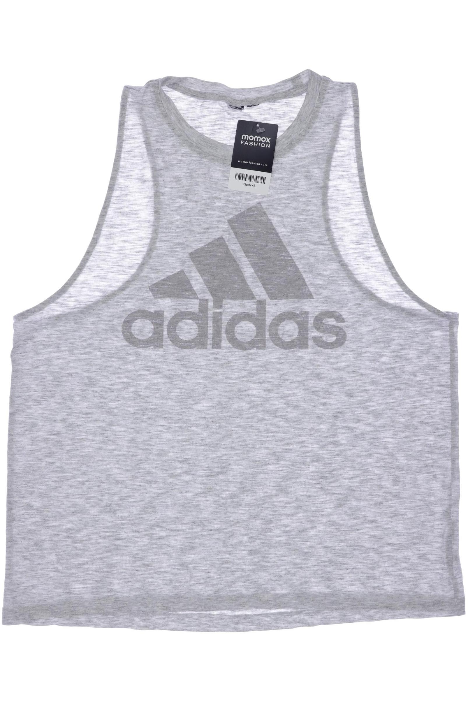 

adidas Damen Top, grau, Gr. 42
