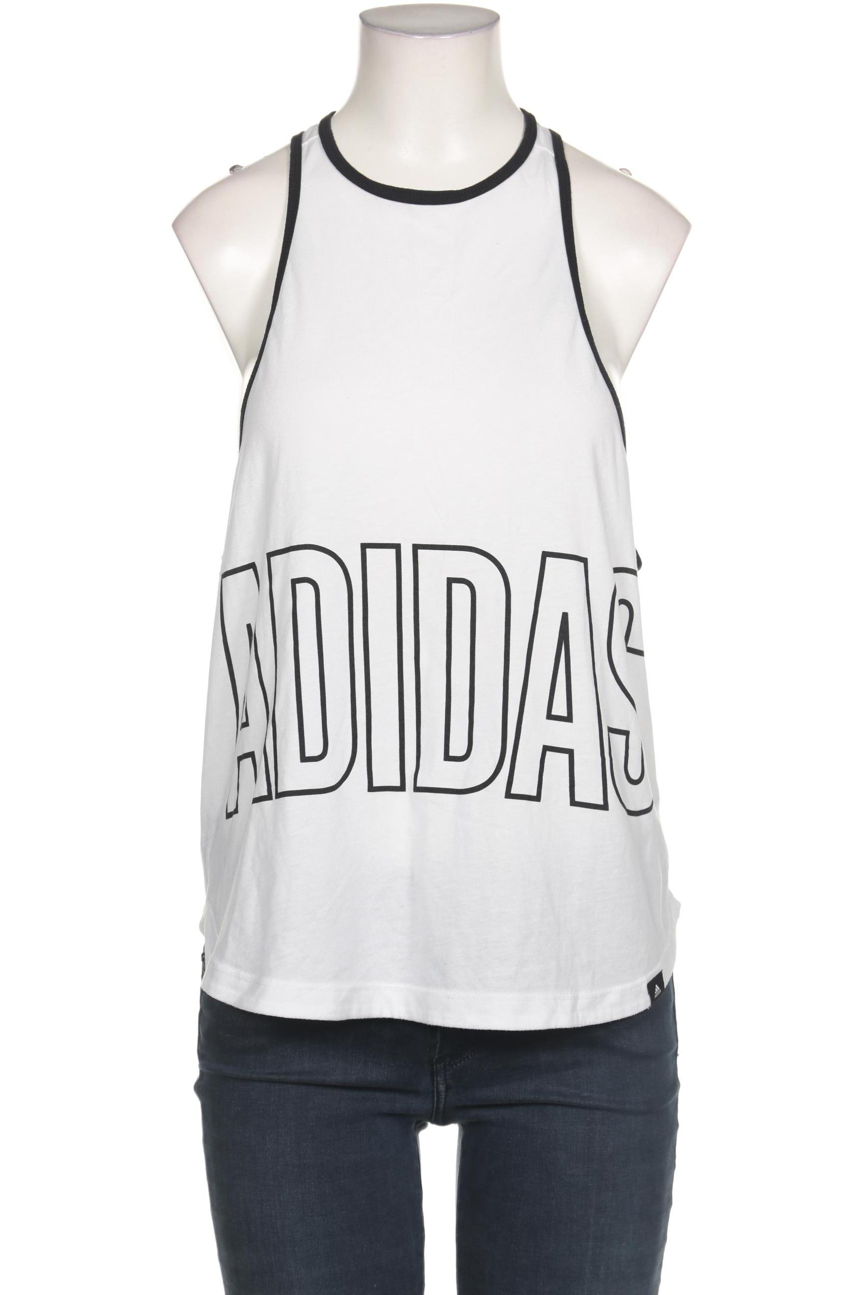 

adidas Damen Top, weiß, Gr. 38