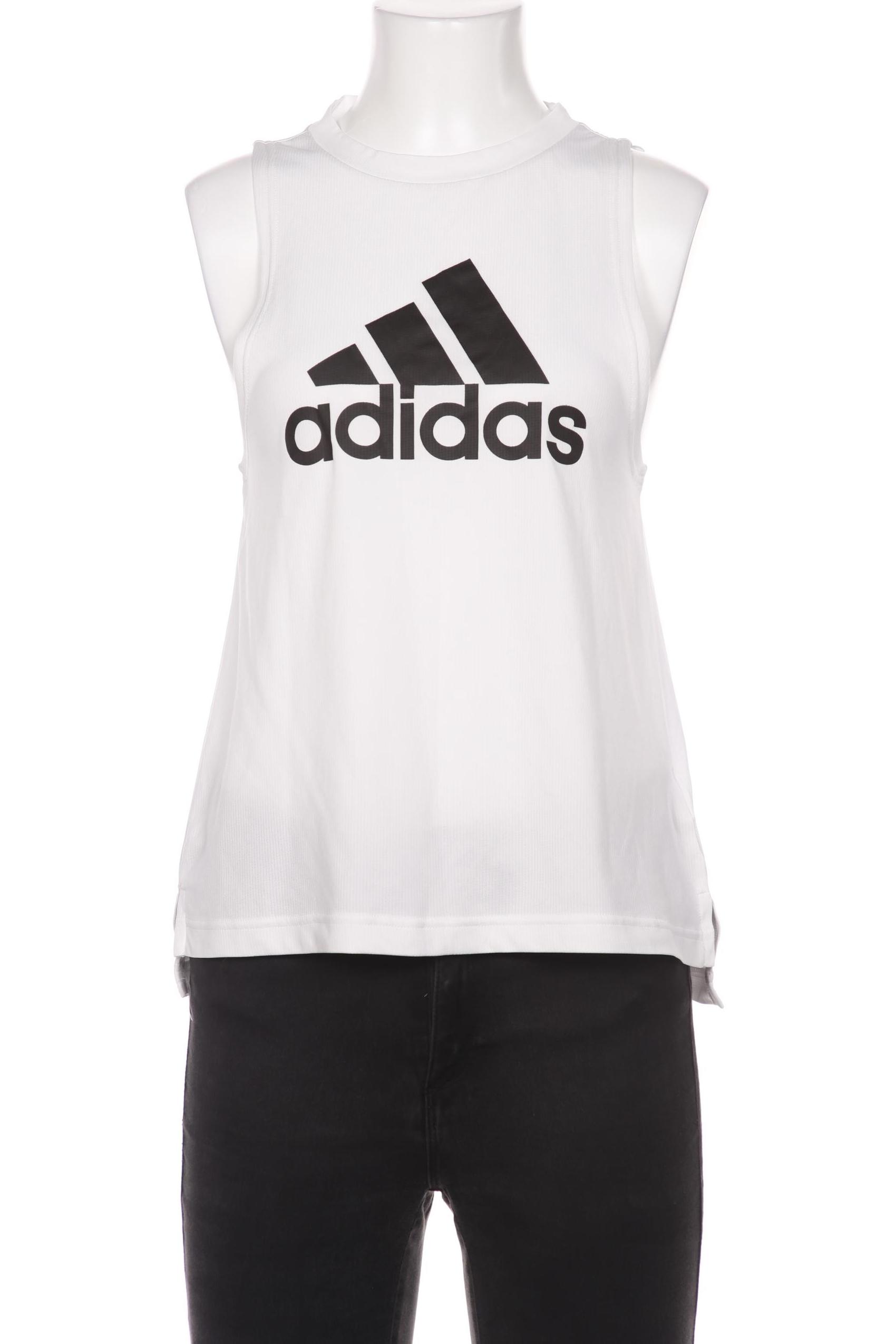 

adidas Damen Top, weiß, Gr. 34