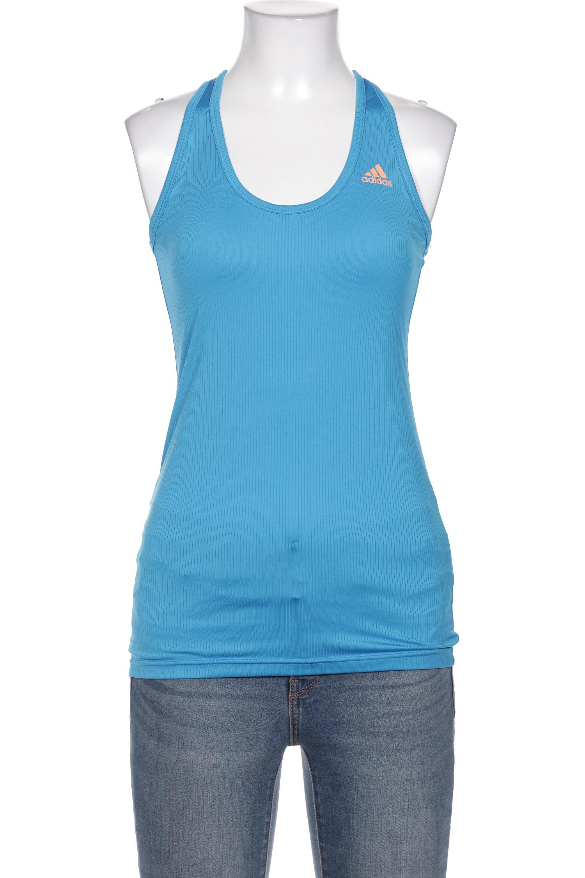

adidas Damen Top, blau, Gr. 34