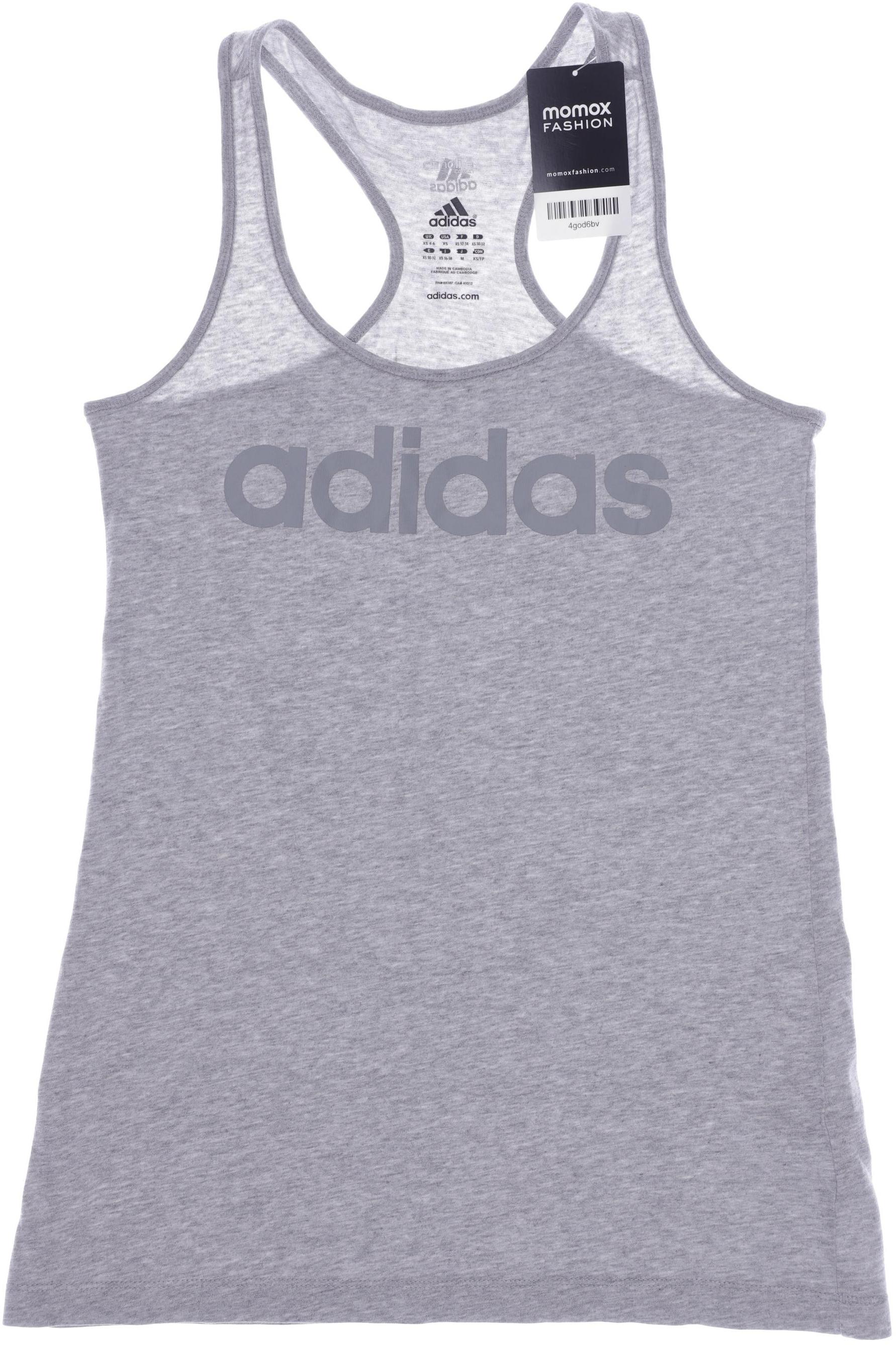 

adidas Damen Top, grau, Gr. 34