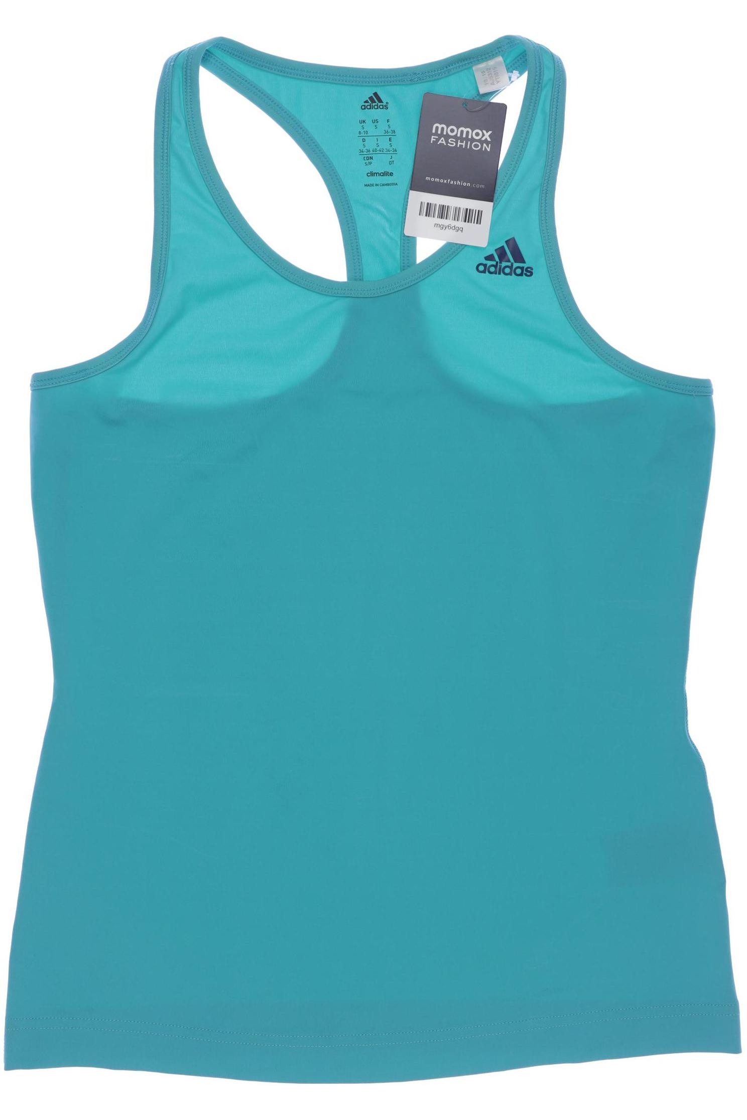

adidas Damen Top, türkis, Gr. 36