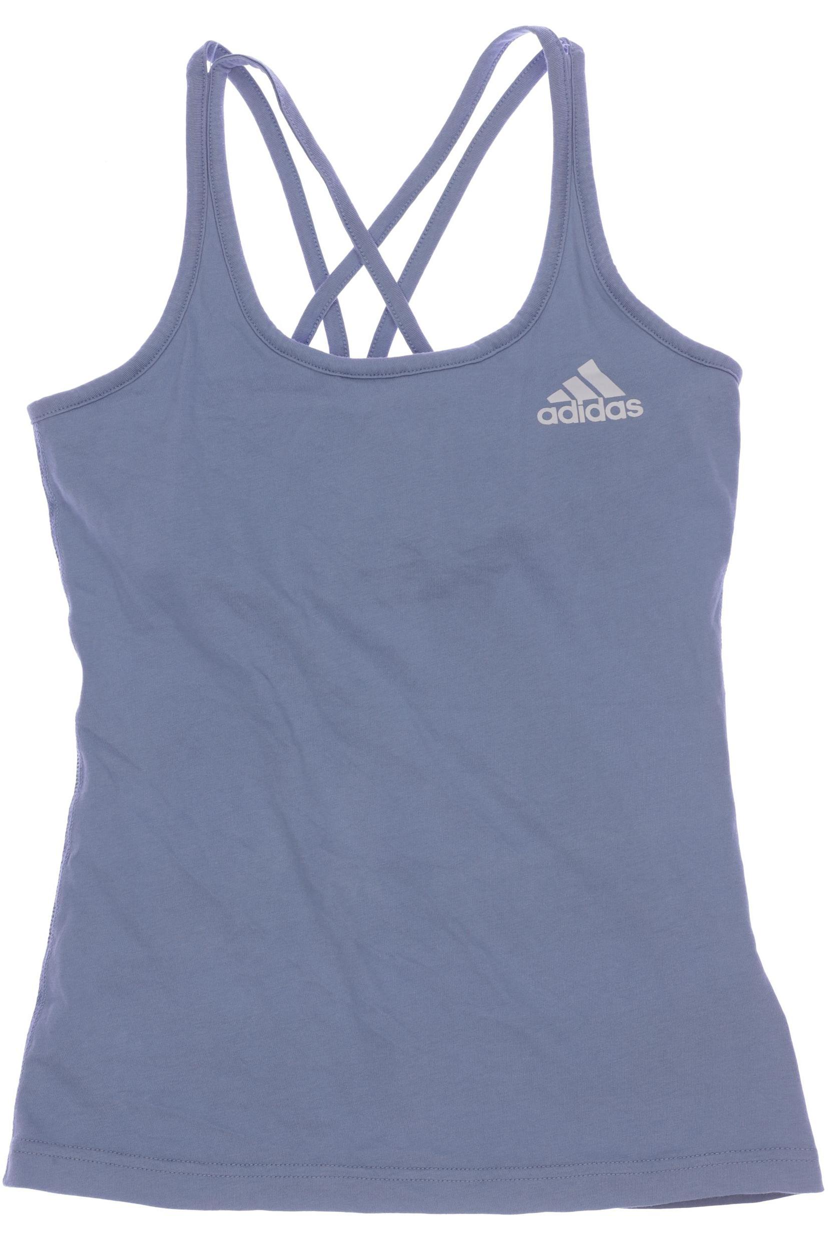 

adidas Damen Top, blau, Gr. 32