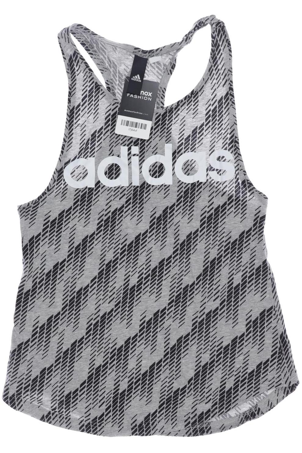 

adidas Damen Top, grau, Gr. 34