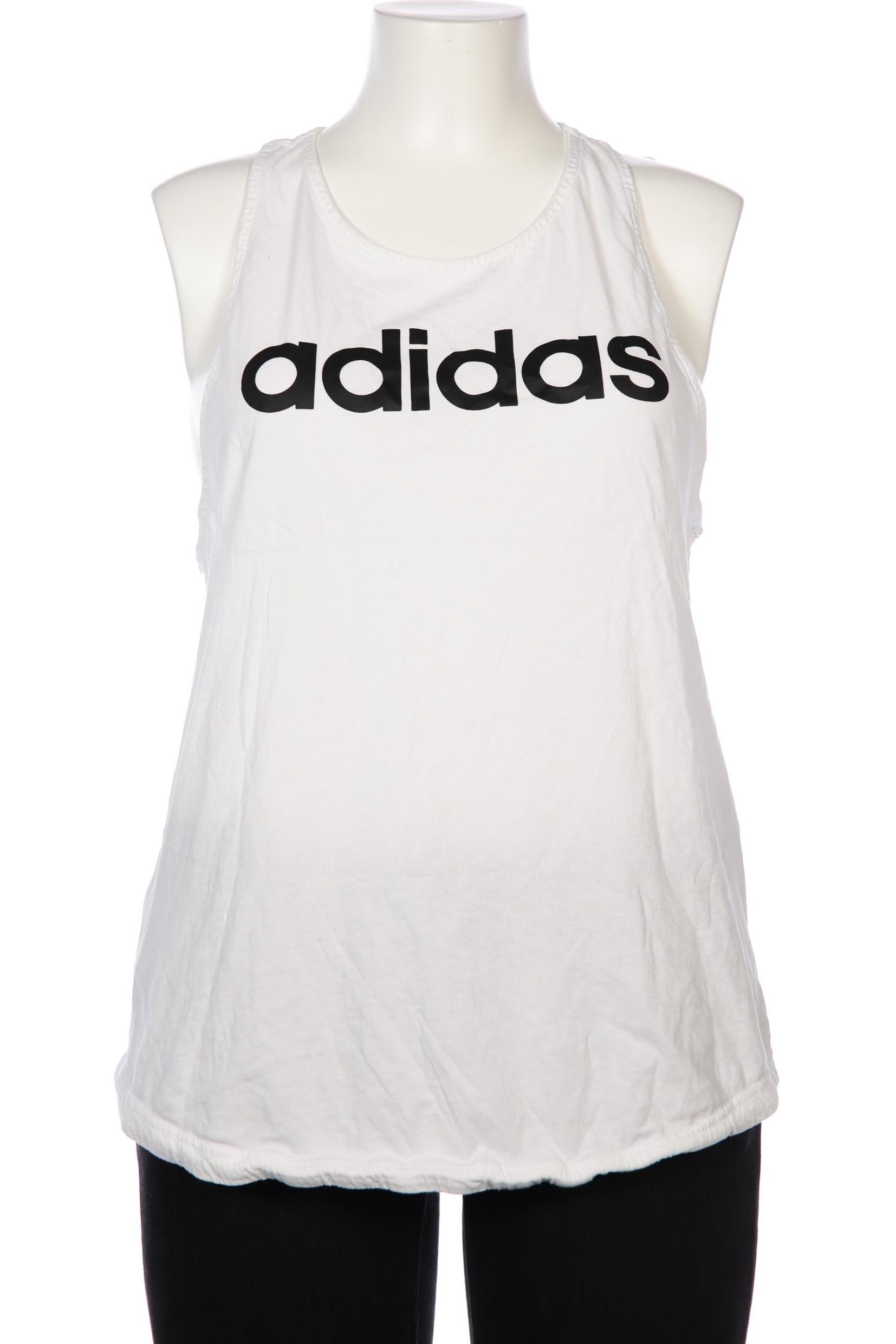 

adidas Damen Top, weiß, Gr. 44