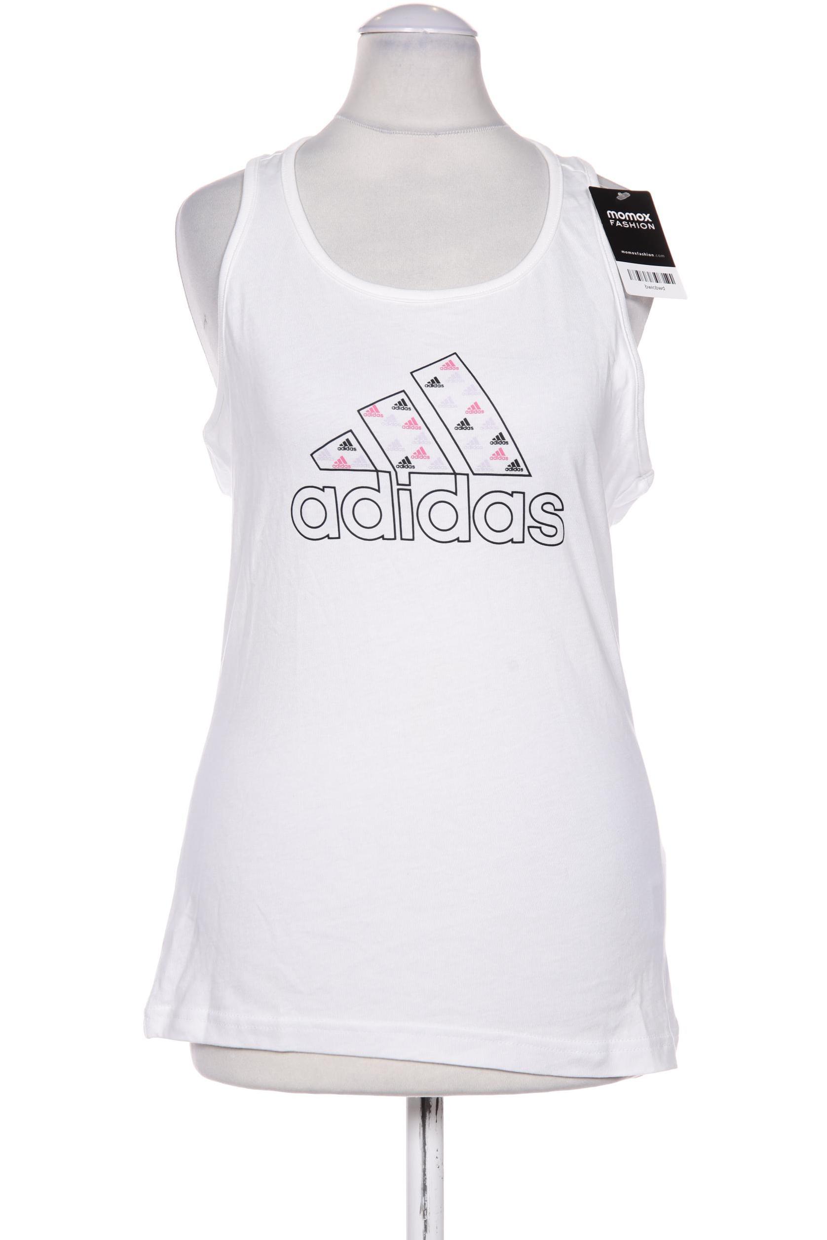 

adidas Damen Top, weiß, Gr. 34