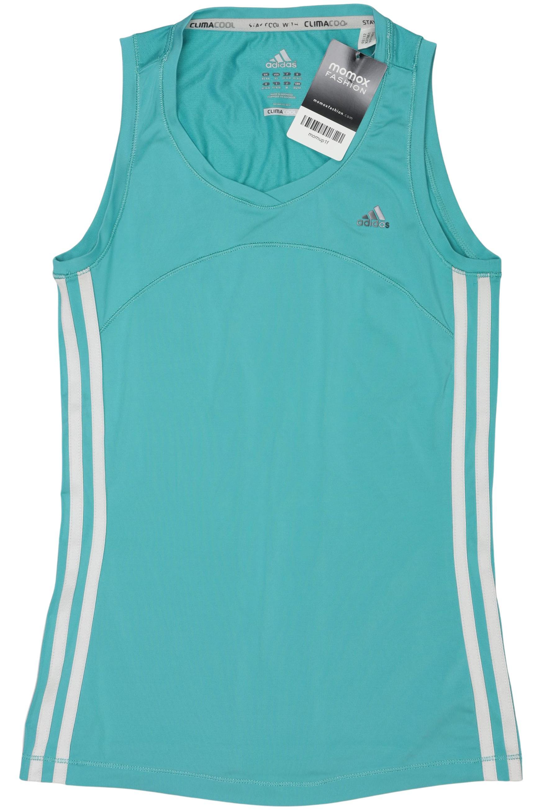 

adidas Damen Top, türkis, Gr. 34