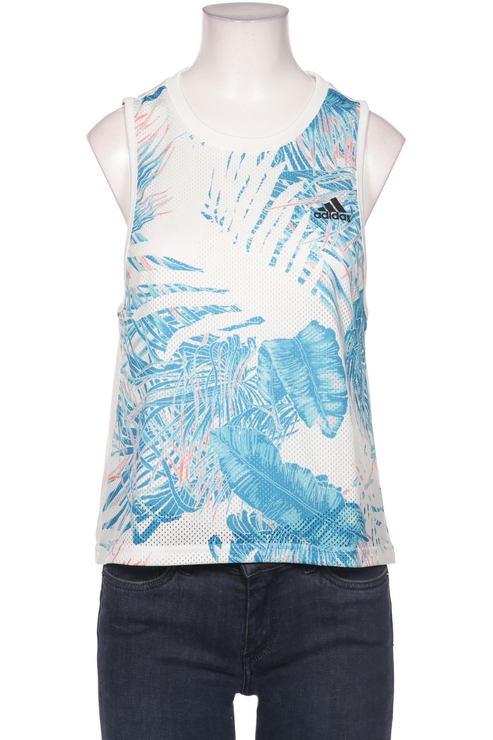 

adidas Damen Top, weiß, Gr. 38