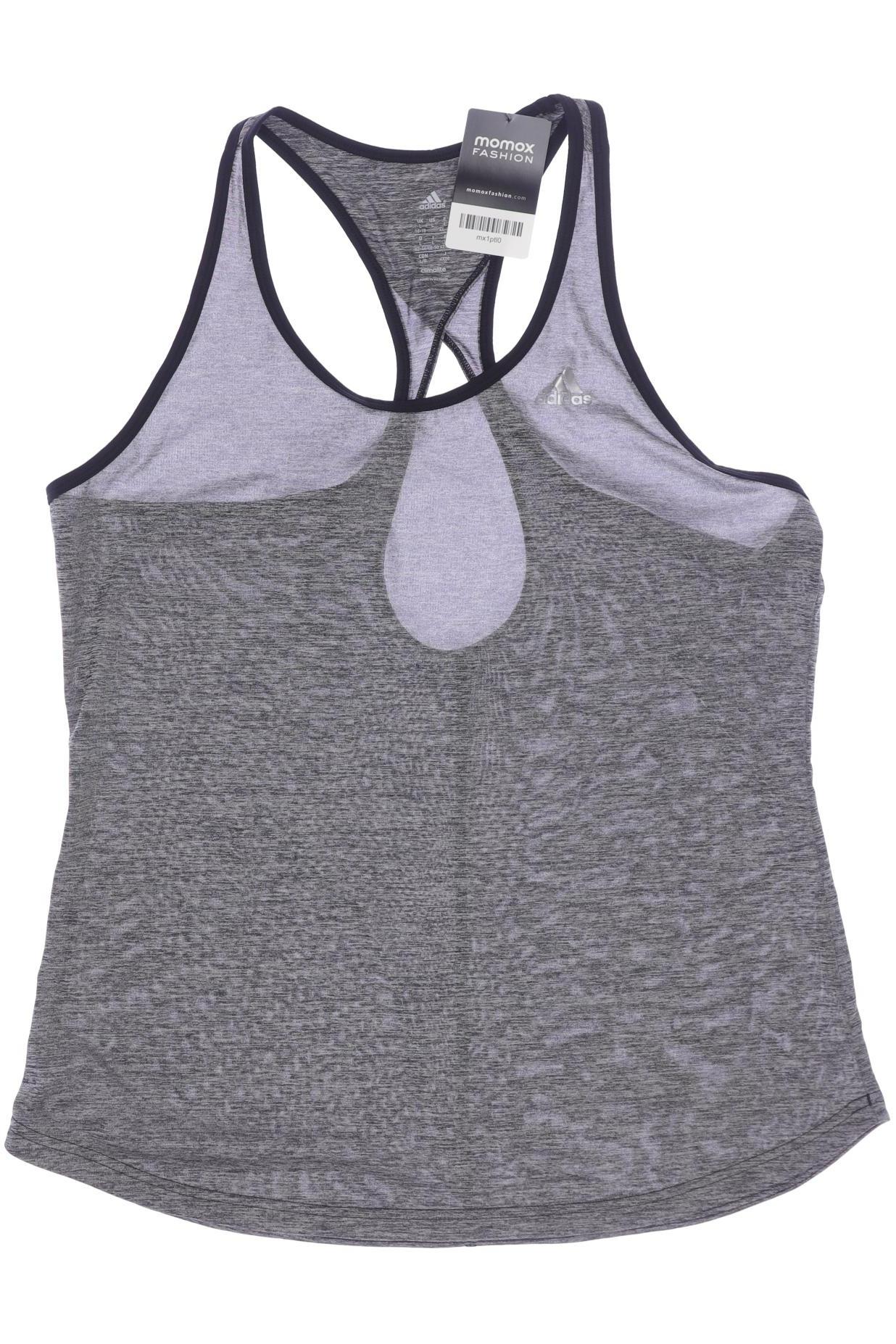 

adidas Damen Top, grau, Gr. 42