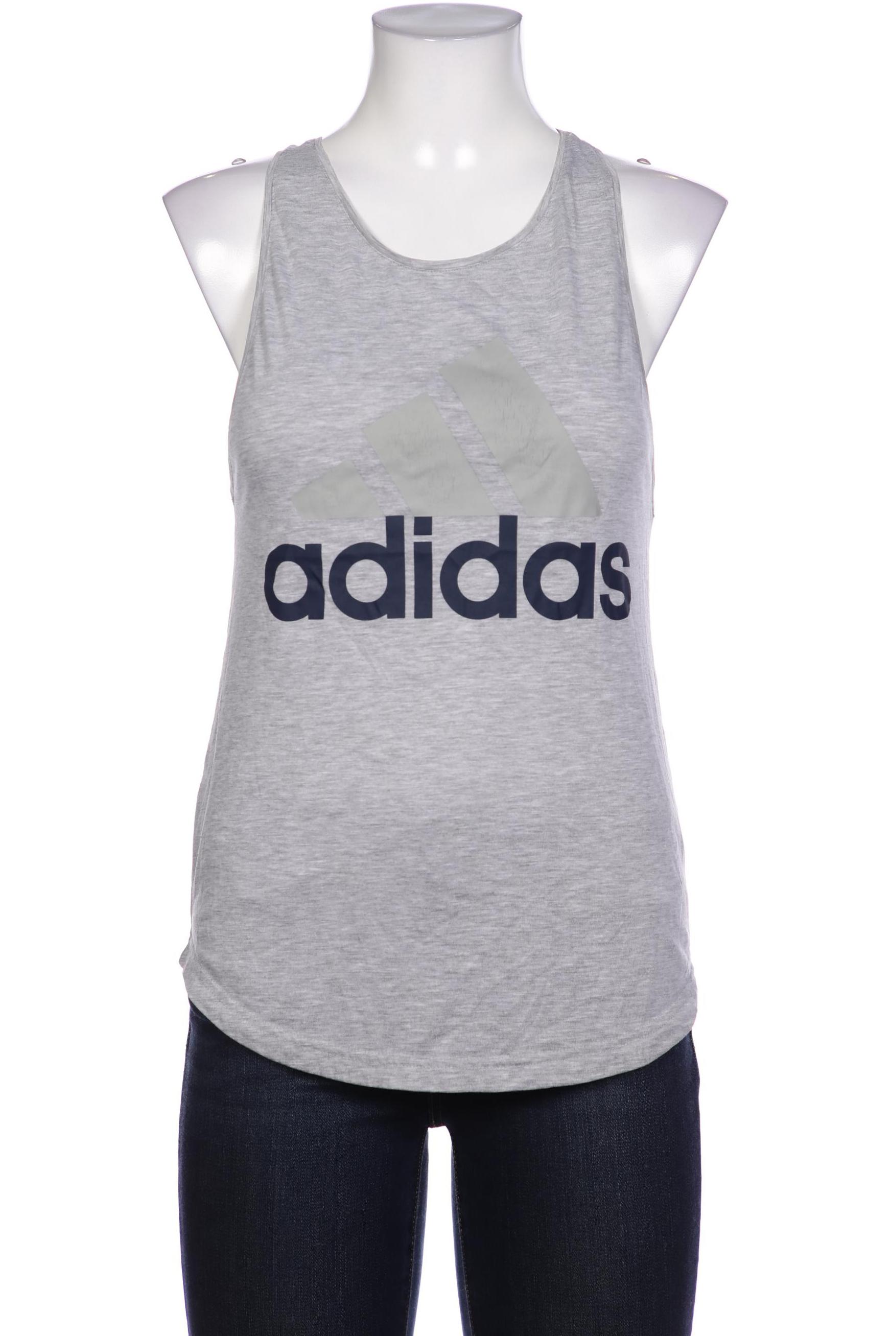 

adidas Damen Top, grau, Gr. 36