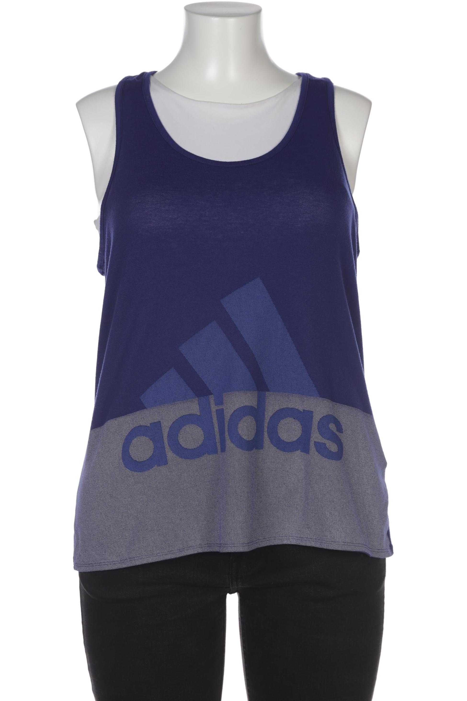 

adidas Damen Top, blau, Gr. 44