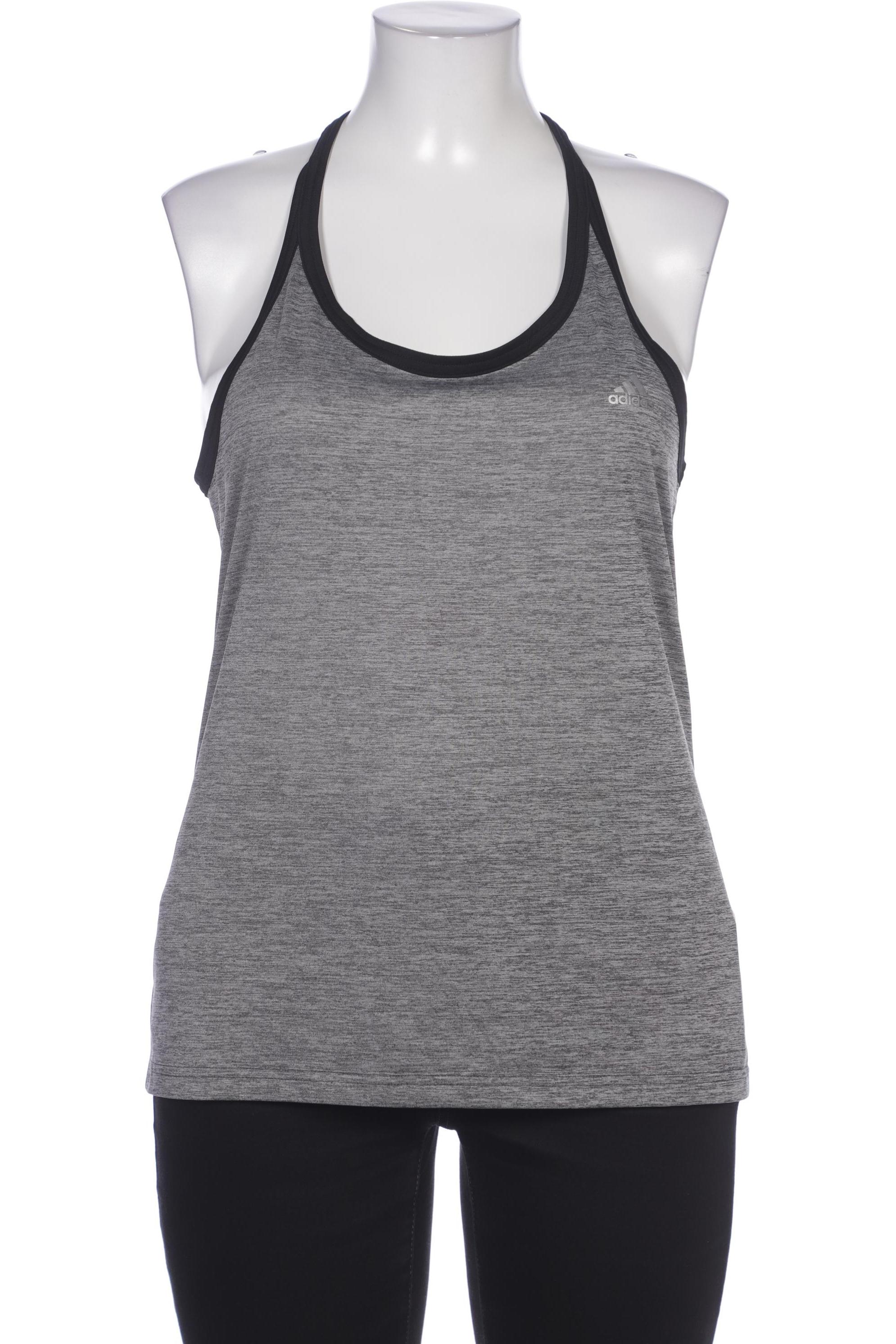 

adidas Damen Top, grau, Gr. 42