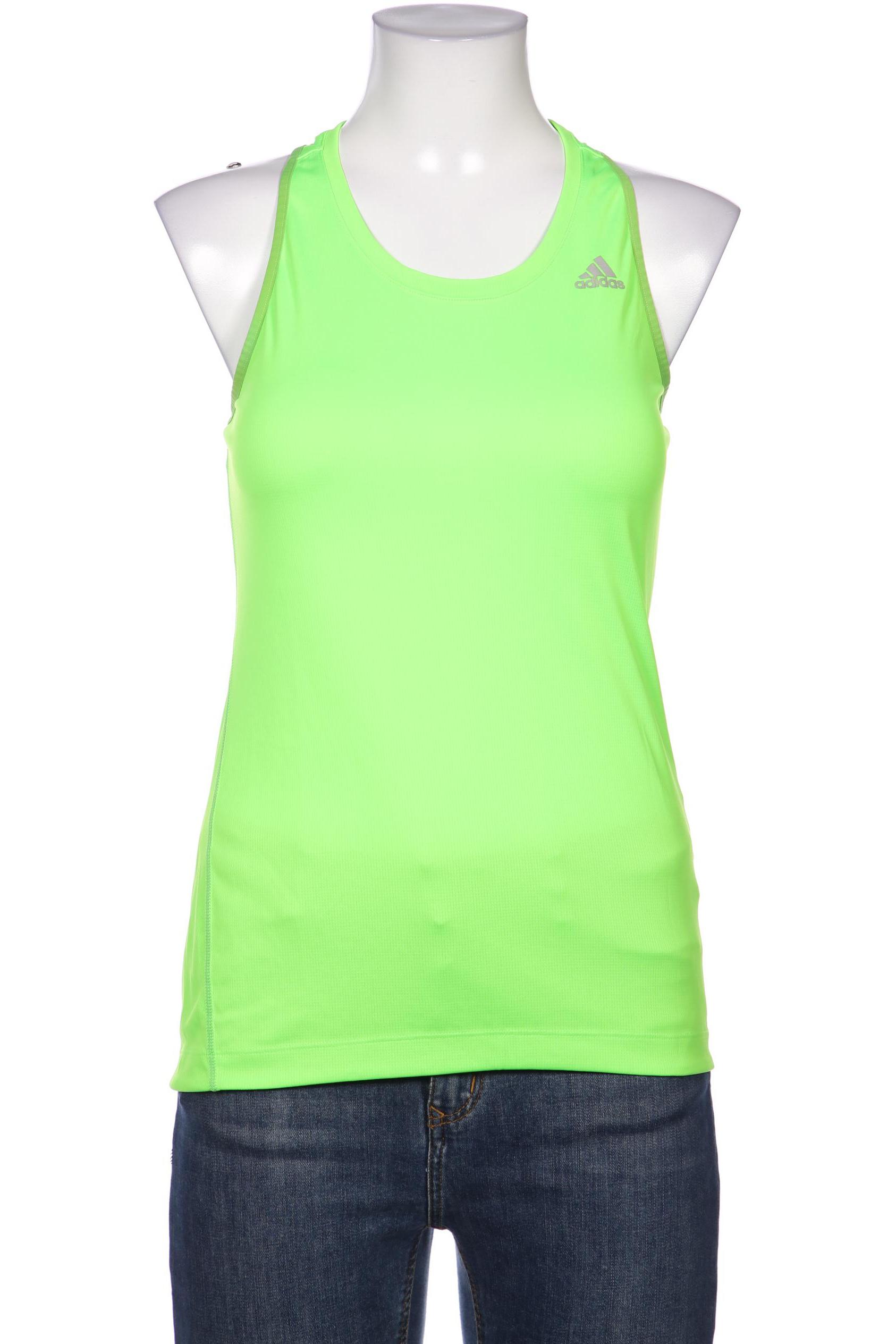 

adidas Damen Top, neon, Gr. 36