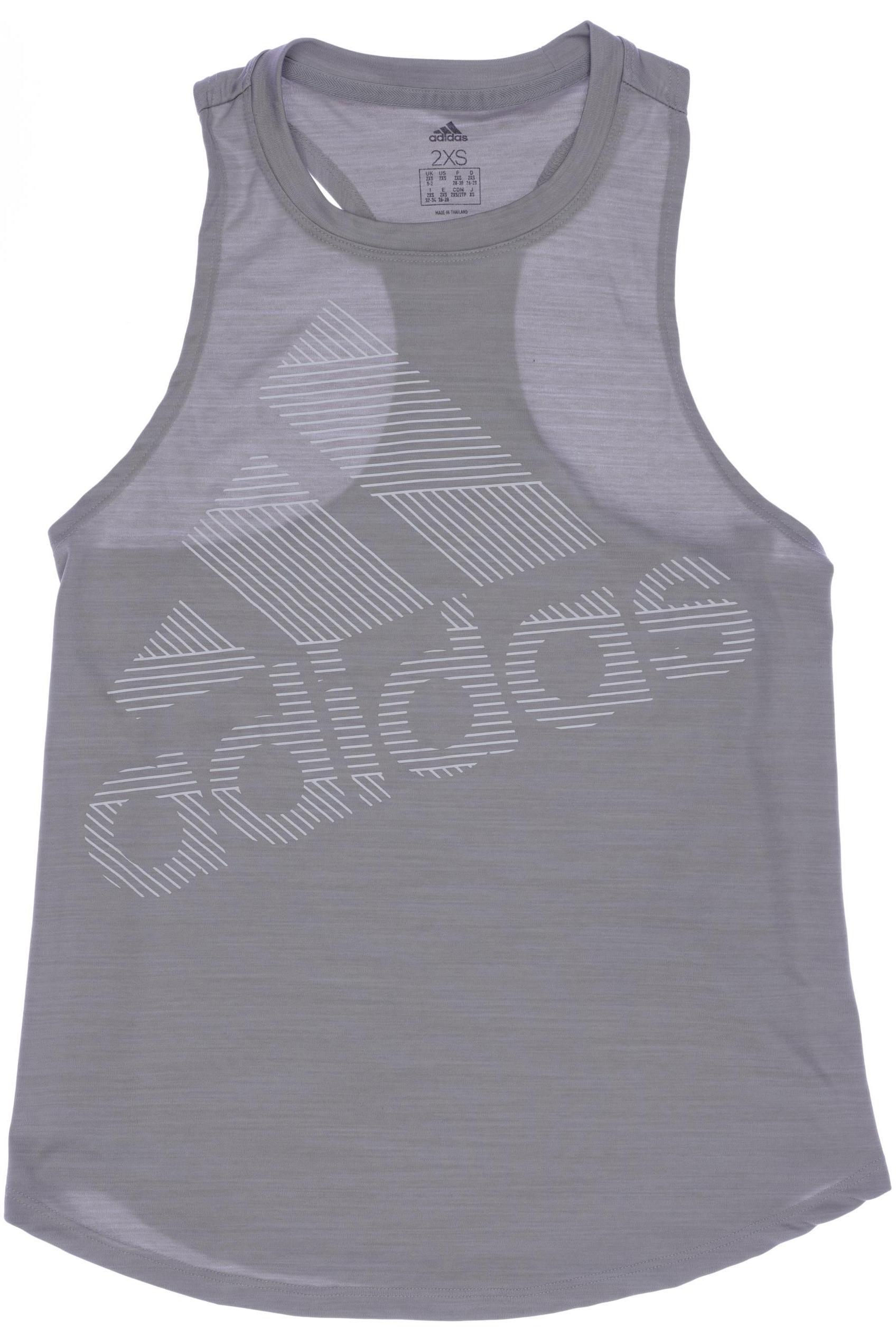

adidas Damen Top, grau, Gr. 32
