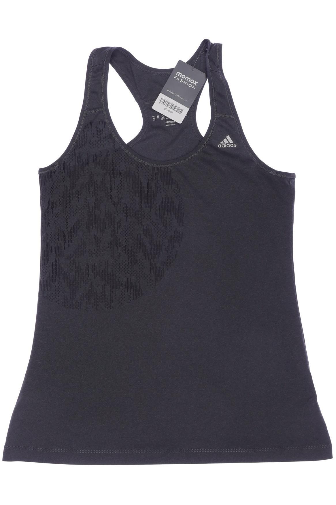 

adidas Damen Top, grau, Gr. 34