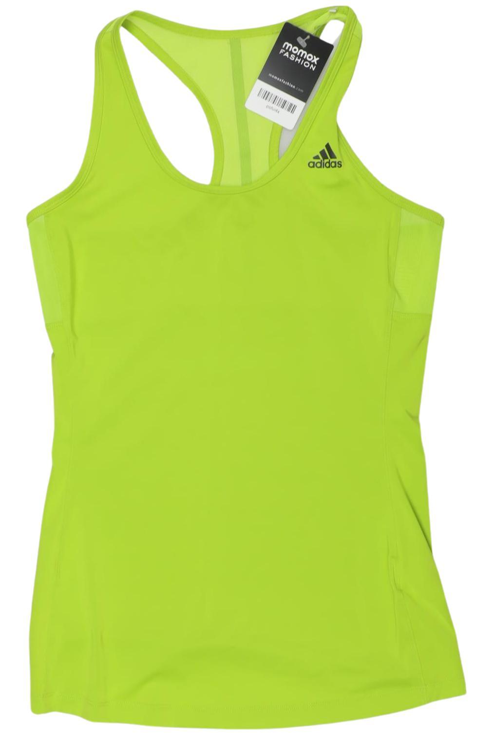

adidas Damen Top, neon, Gr. 34