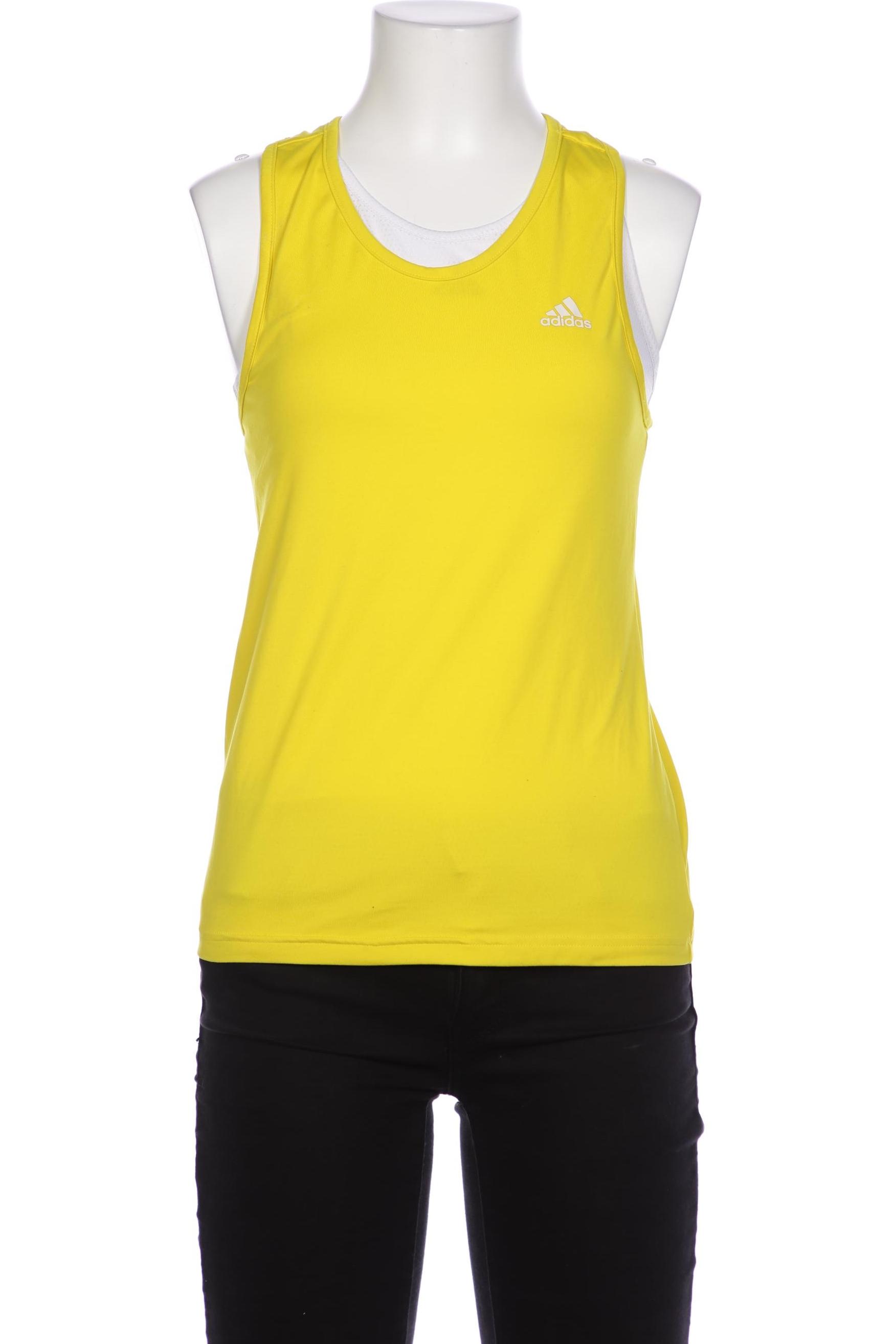 

adidas Damen Top, gelb, Gr. 32