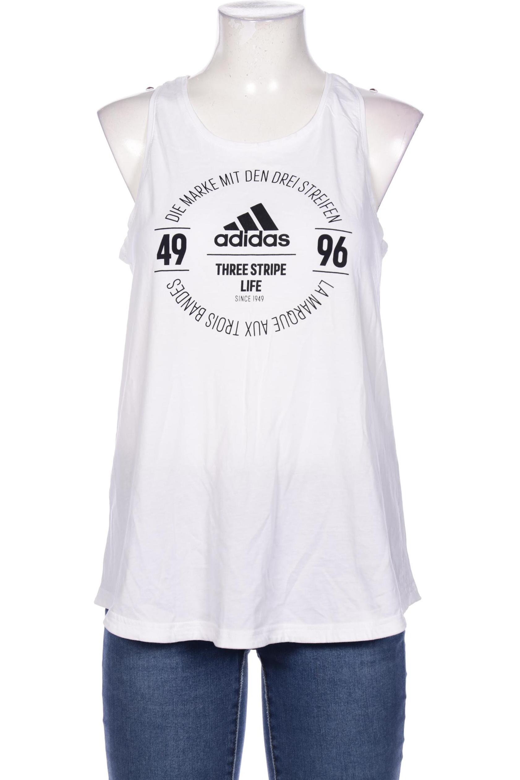 

adidas Damen Top, weiß, Gr. 42