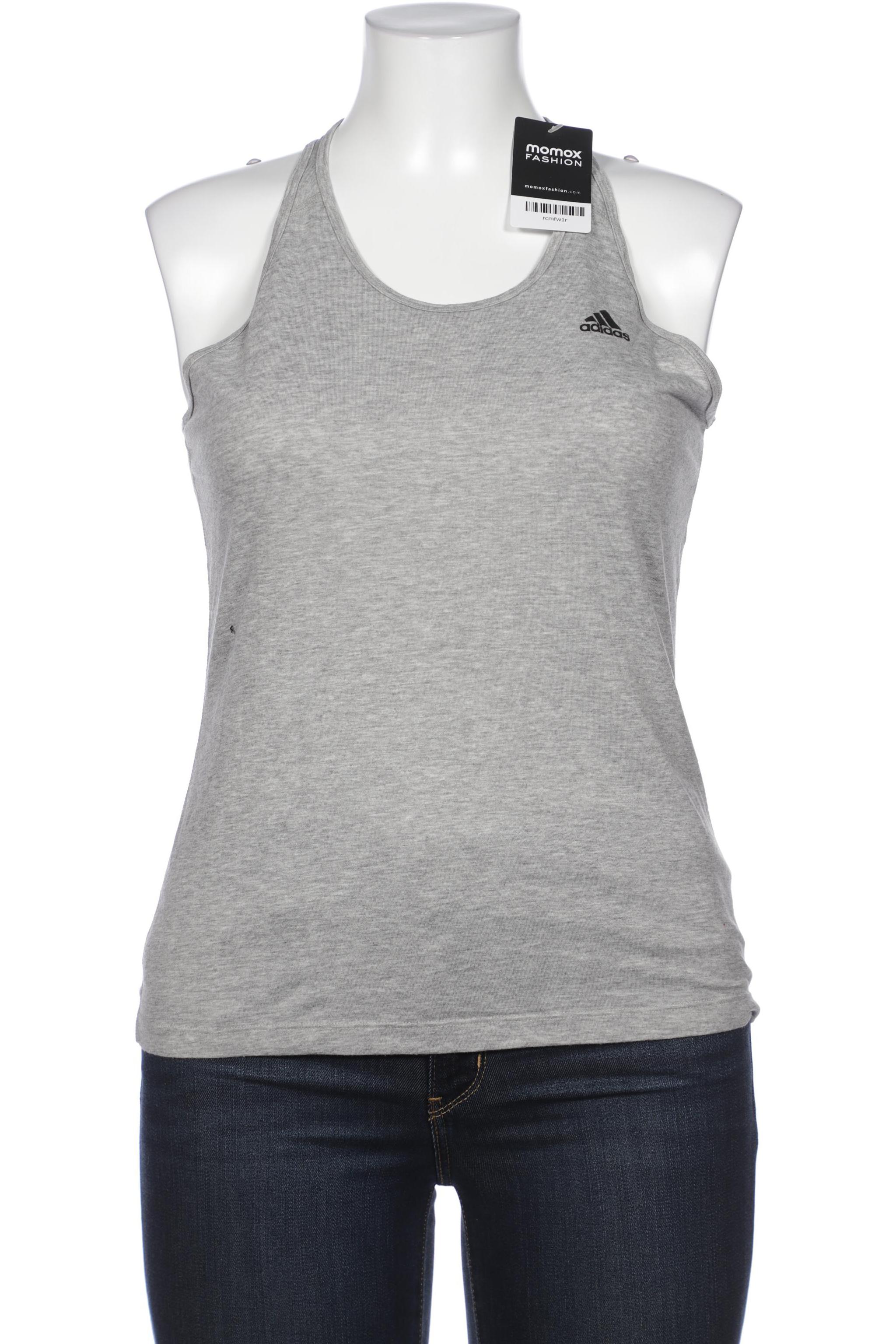 

adidas Damen Top, grau, Gr. 42