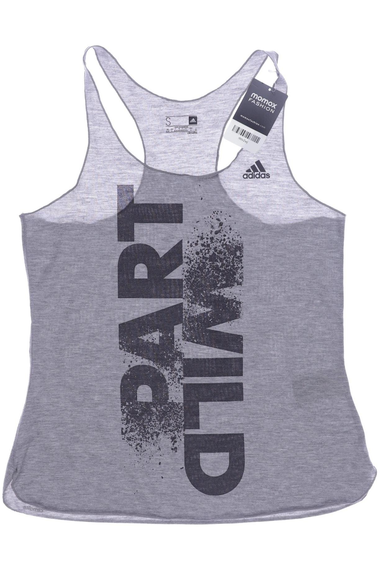 

adidas Damen Top, grau, Gr. 36