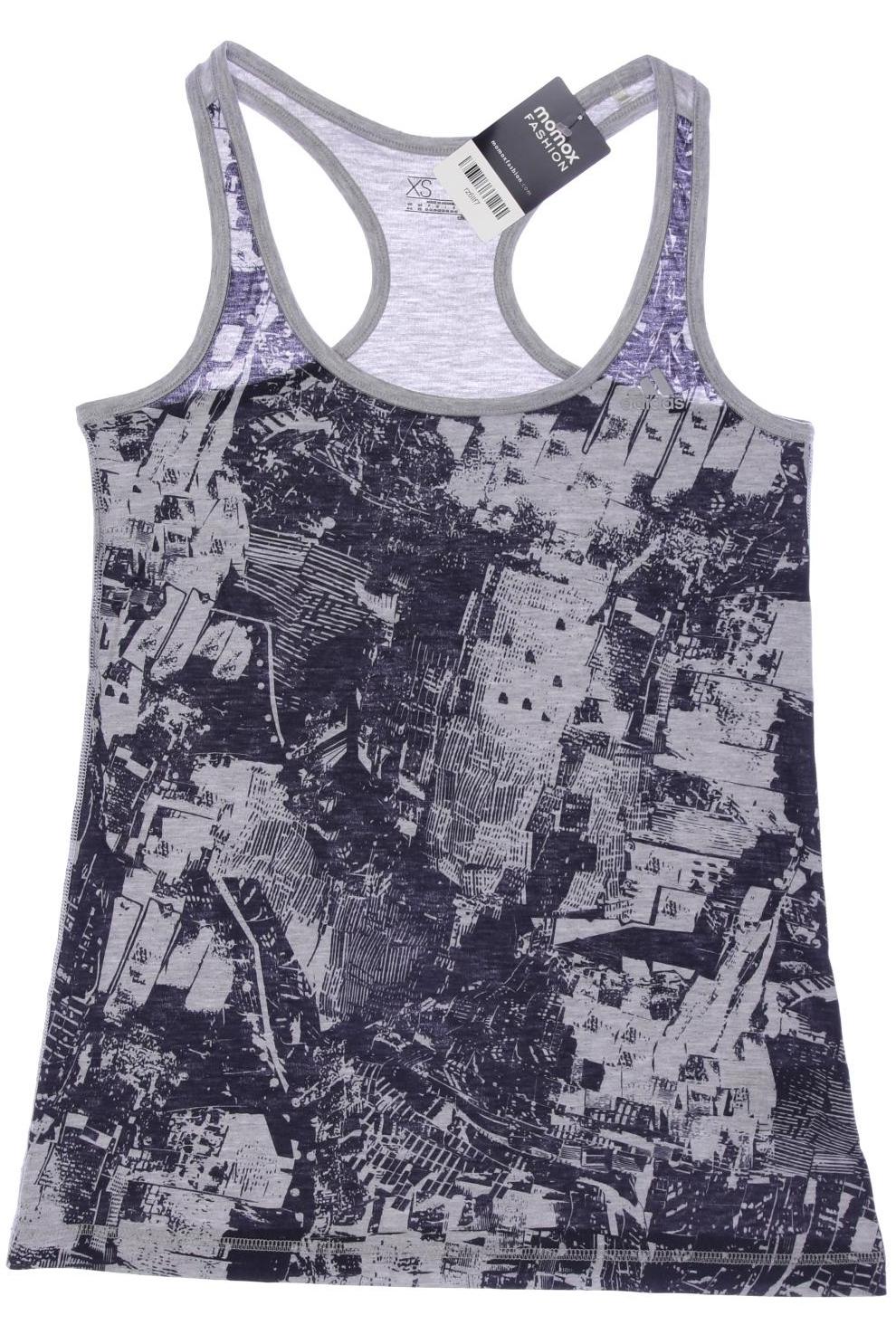 

adidas Damen Top, grau, Gr. 34
