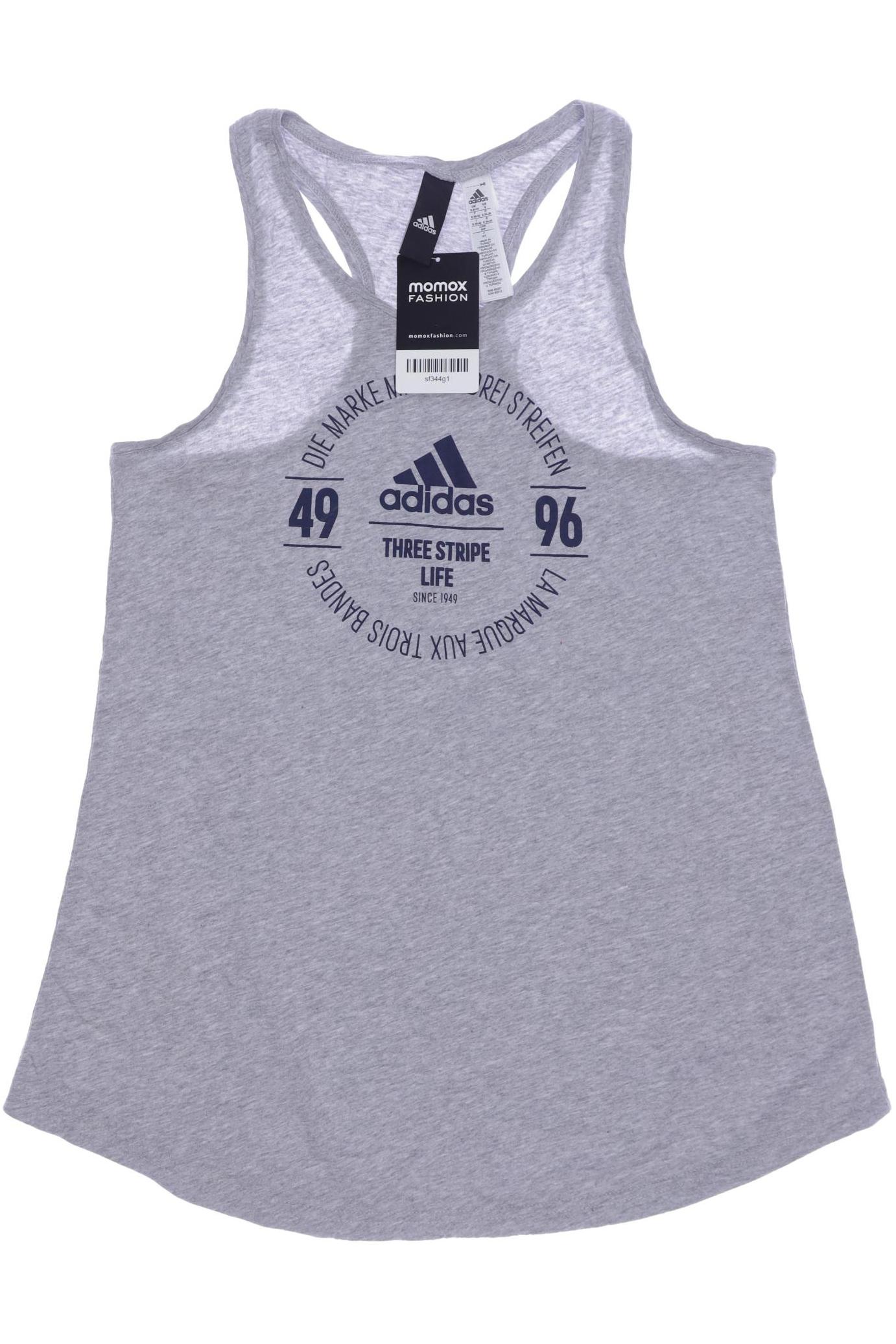 

adidas Damen Top, grau, Gr. 36