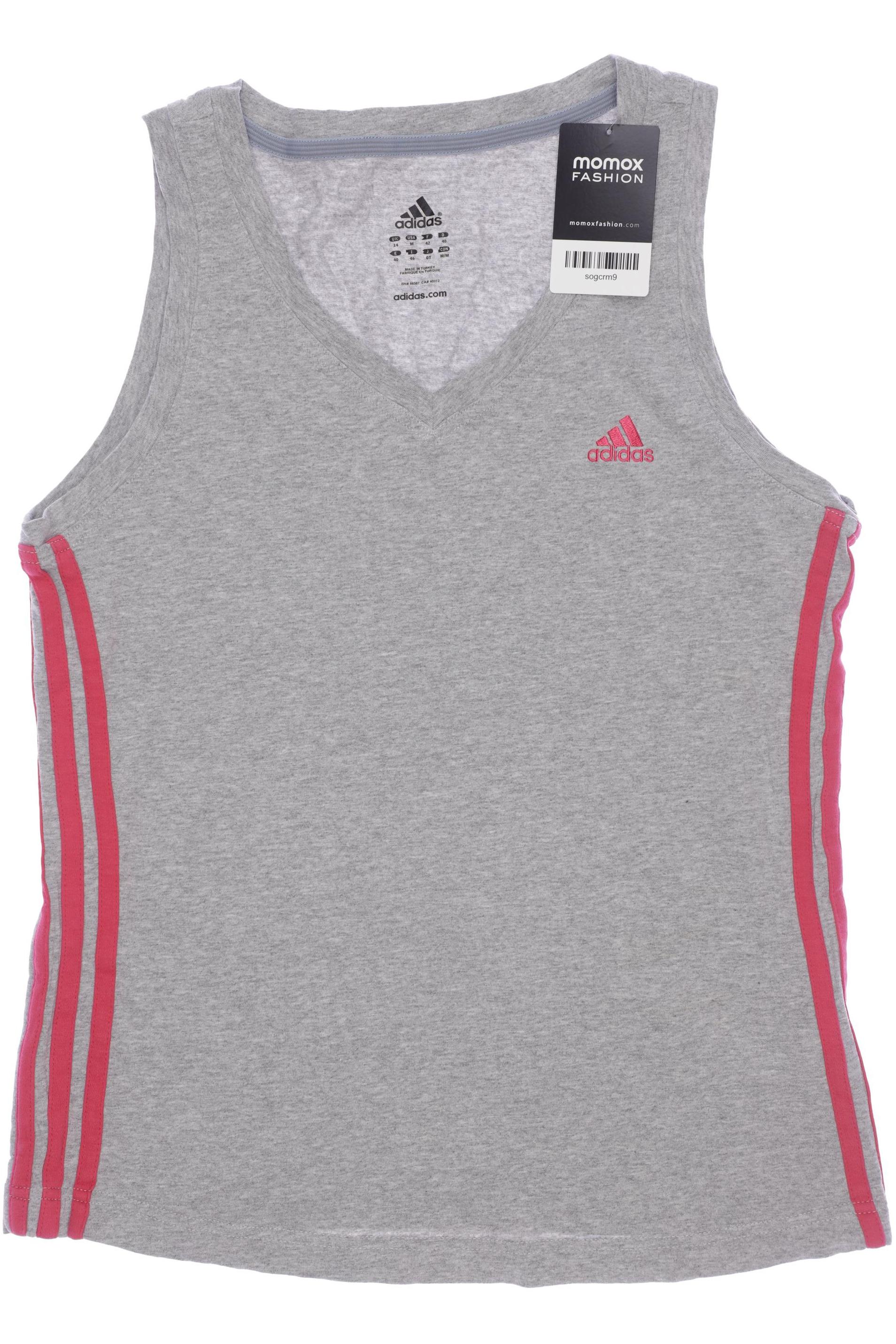 

adidas Damen Top, grau, Gr. 40