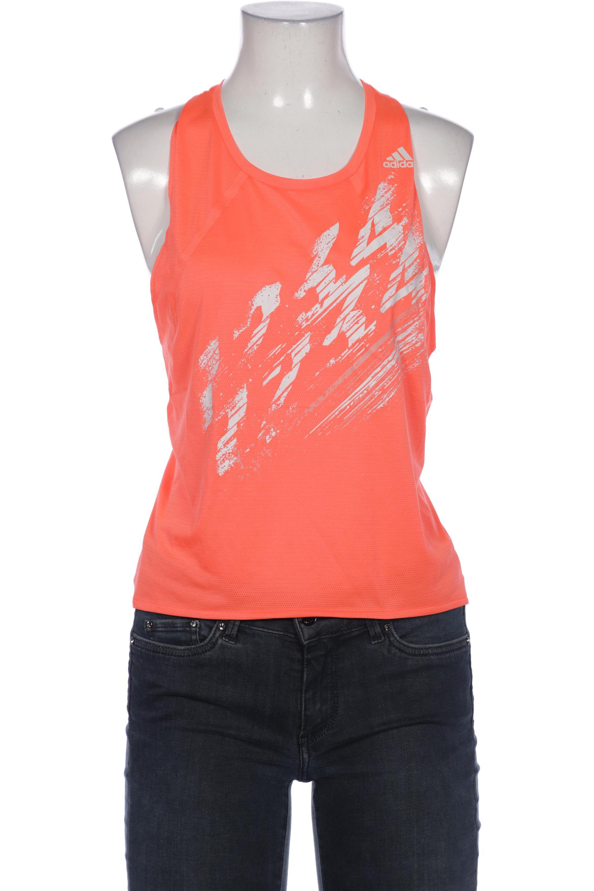 

adidas Damen Top, neon, Gr. 34