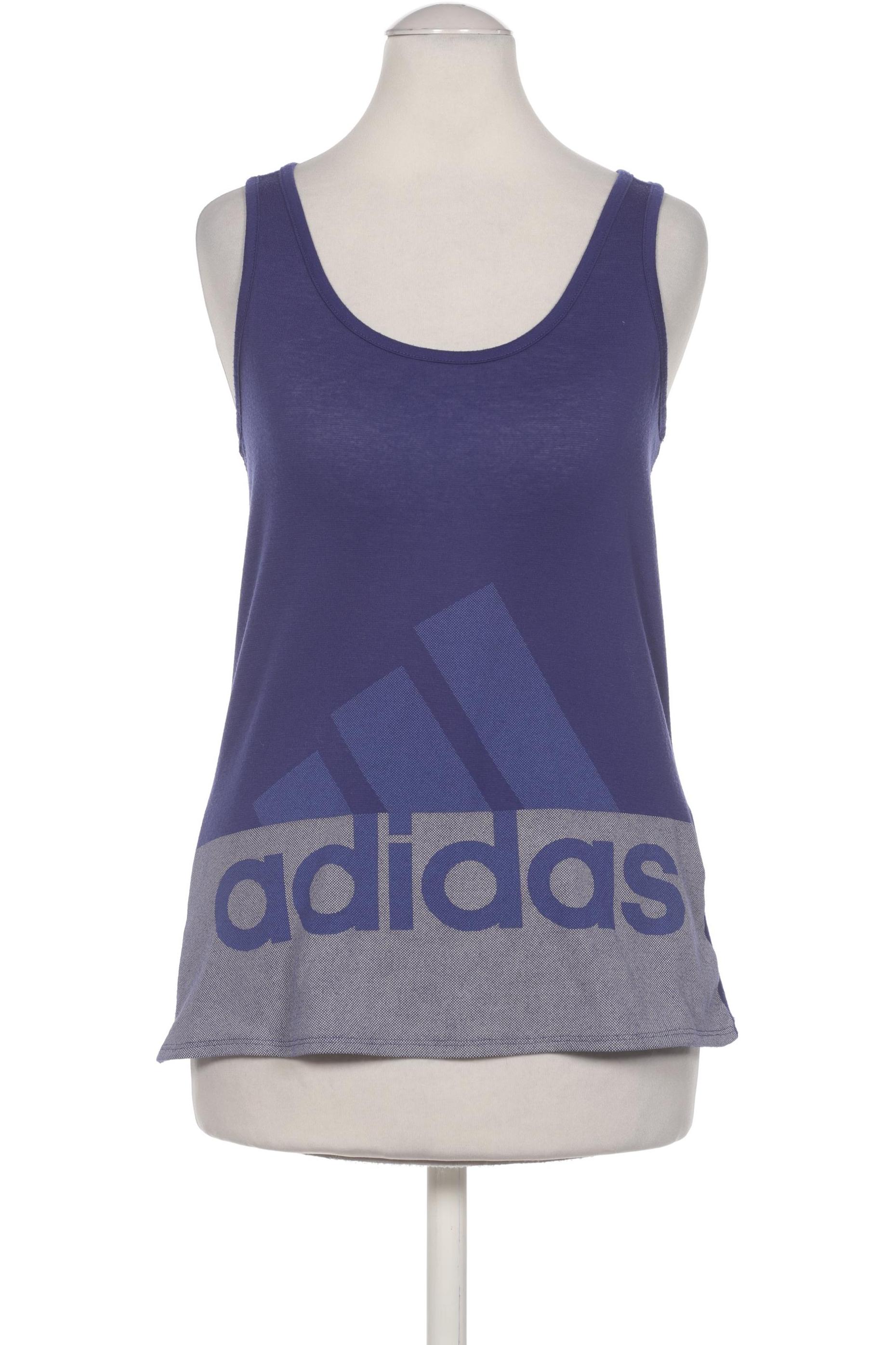 

adidas Damen Top, blau, Gr. 34