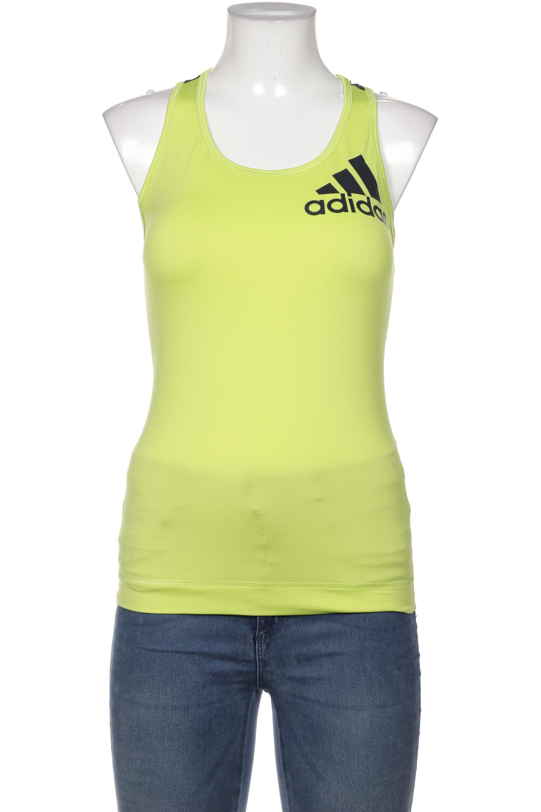 

adidas Damen Top, neon, Gr. 36