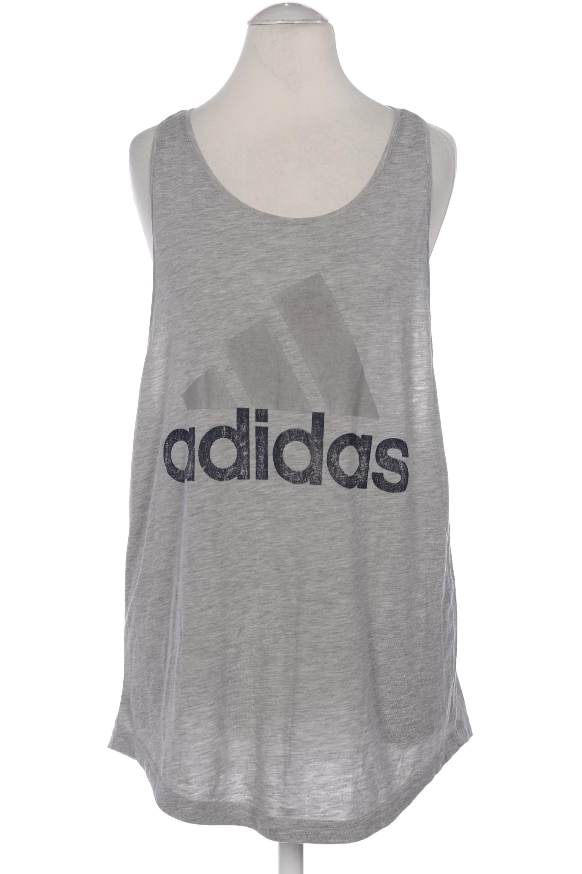 

adidas Damen Top, grau, Gr. 36