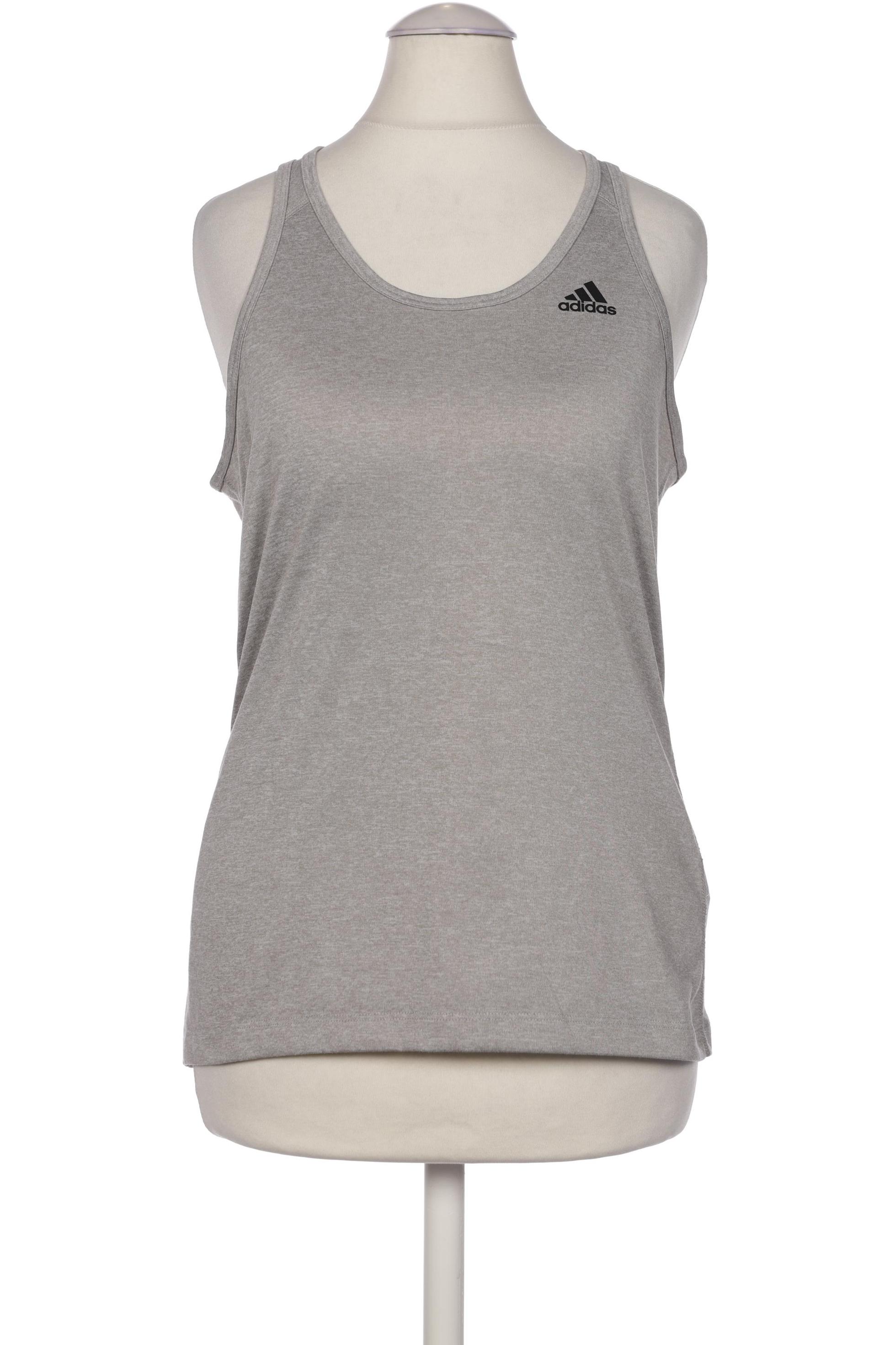 

adidas Damen Top, grau, Gr. 34